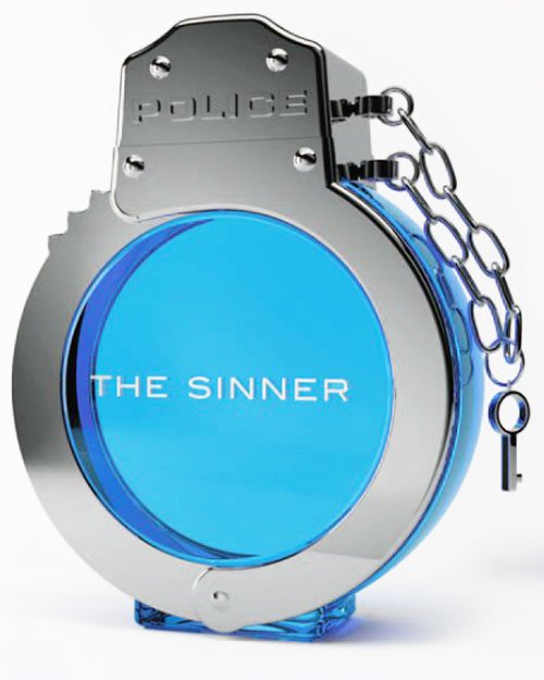 The Sinner by Police perfume bottle