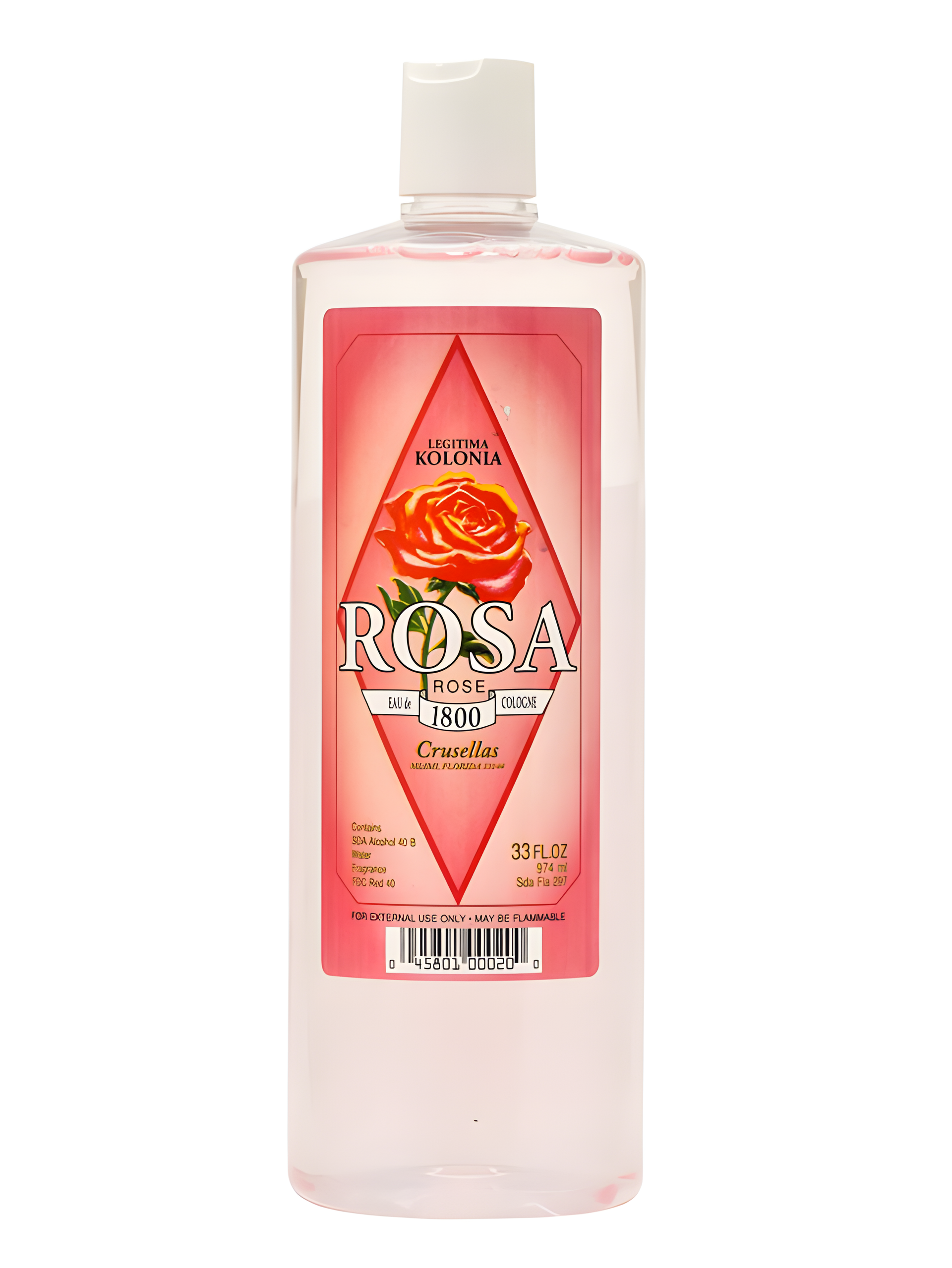 Kolonia 1800 Rosa by Crusellas & Company perfume bottle