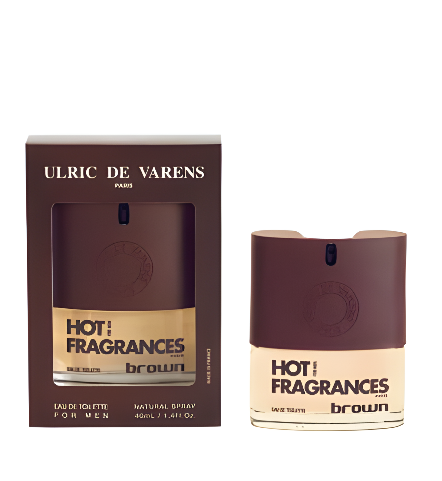 Hot! Fragrances Brown by Ulric de Varens perfume bottle