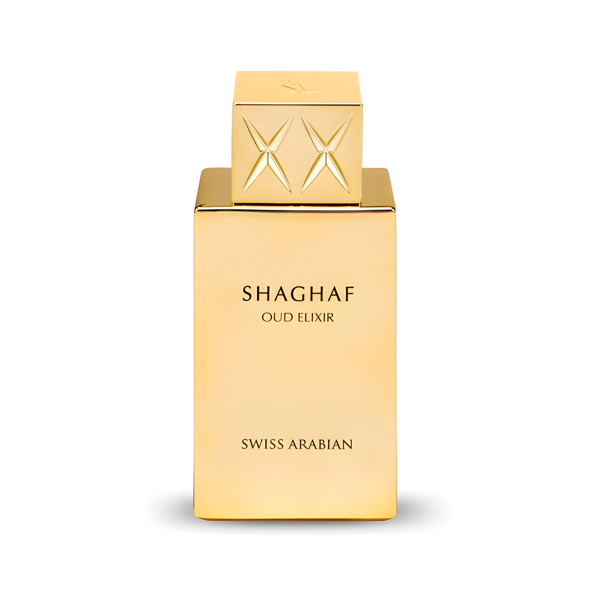 Shaghaf Oud Elixir by Swiss Arabian perfume bottle