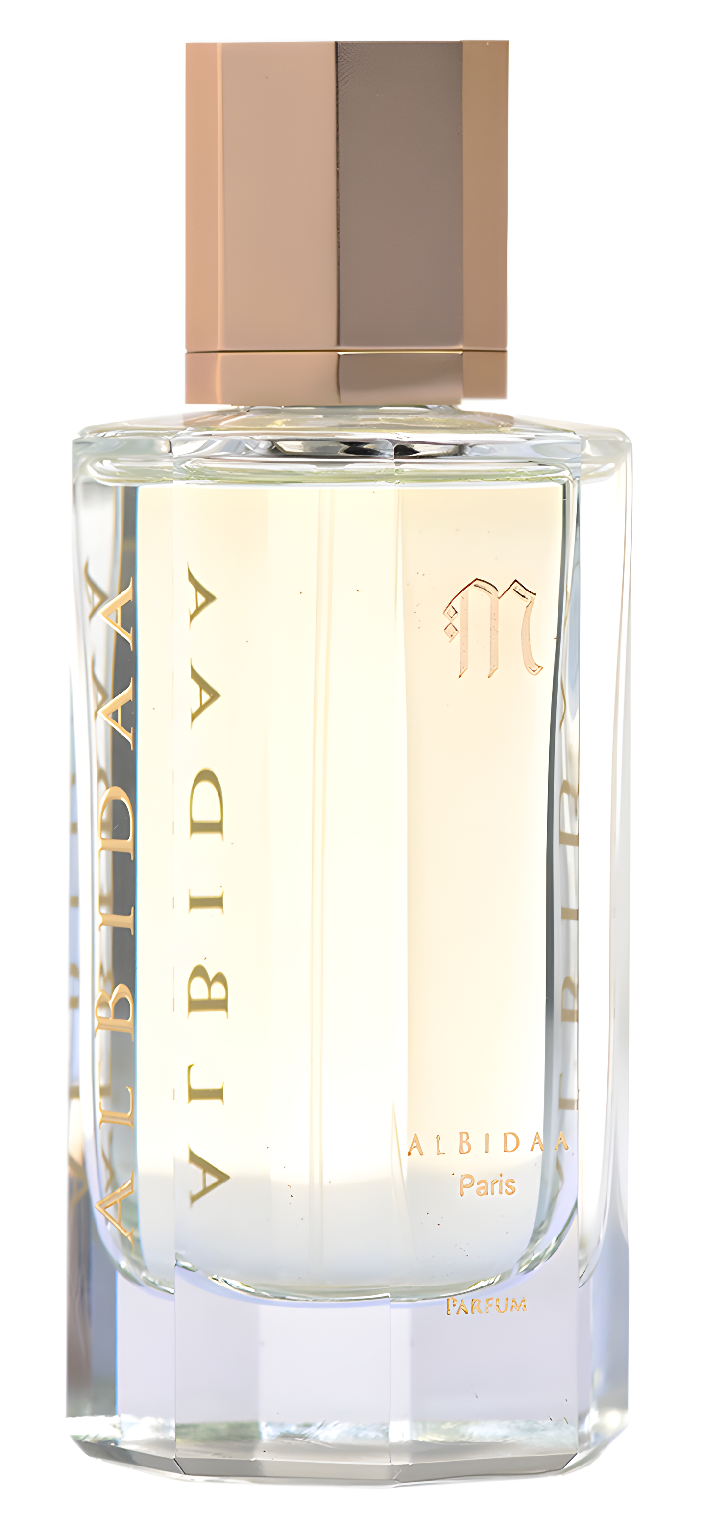 M by AlBidaa perfume bottle