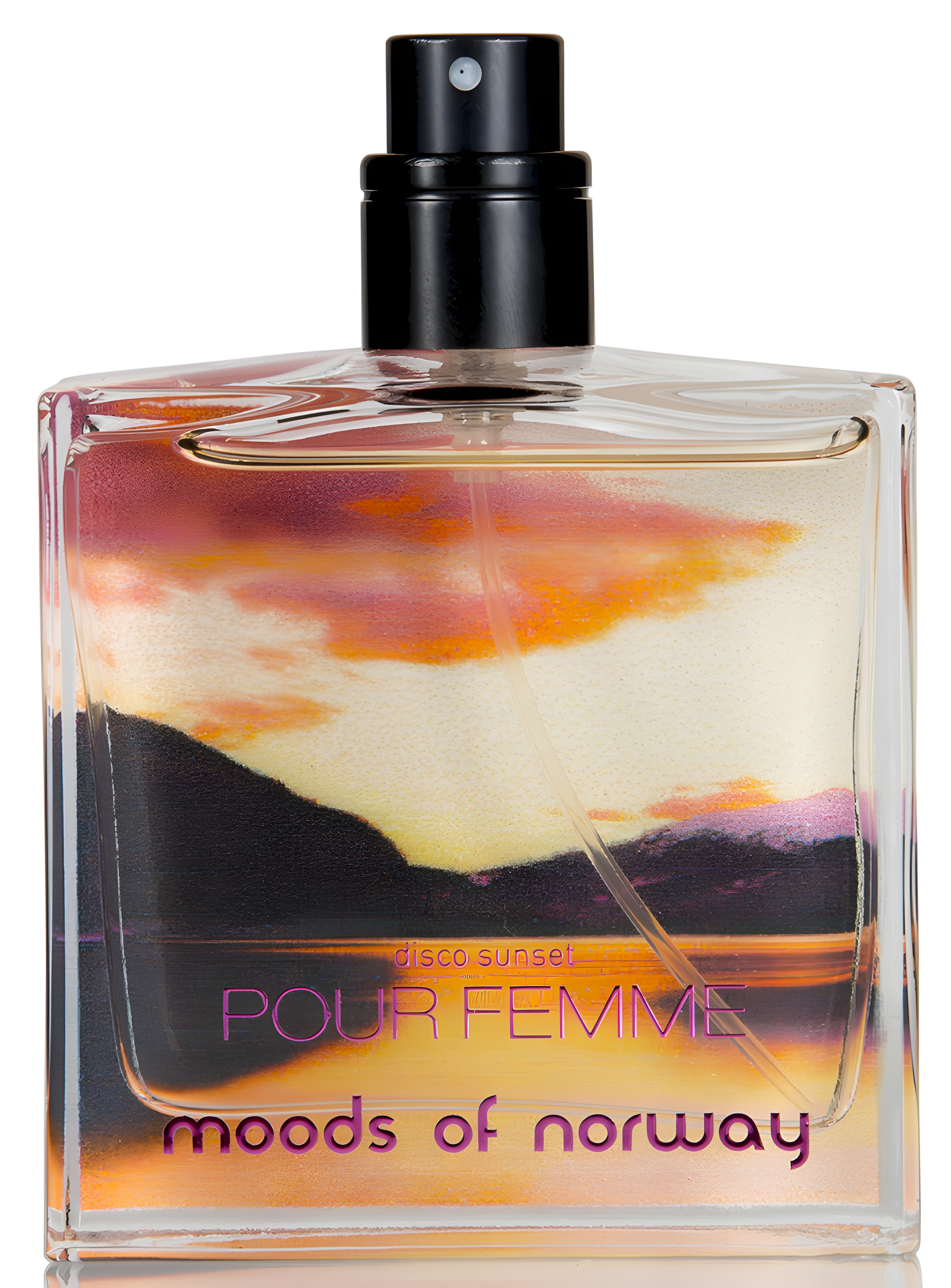 Disco Sunset Pour Femme by Moods Of Norway perfume bottle