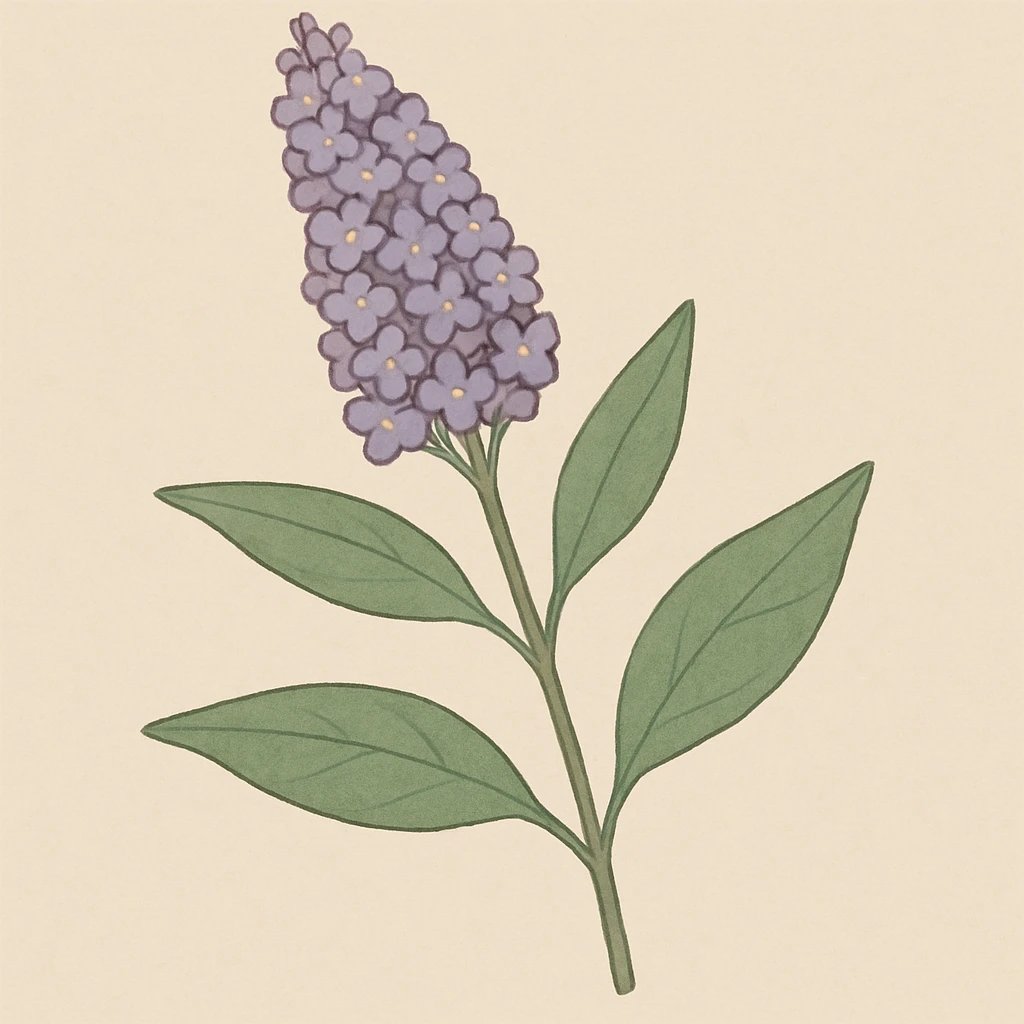 Picture of Buddleia note