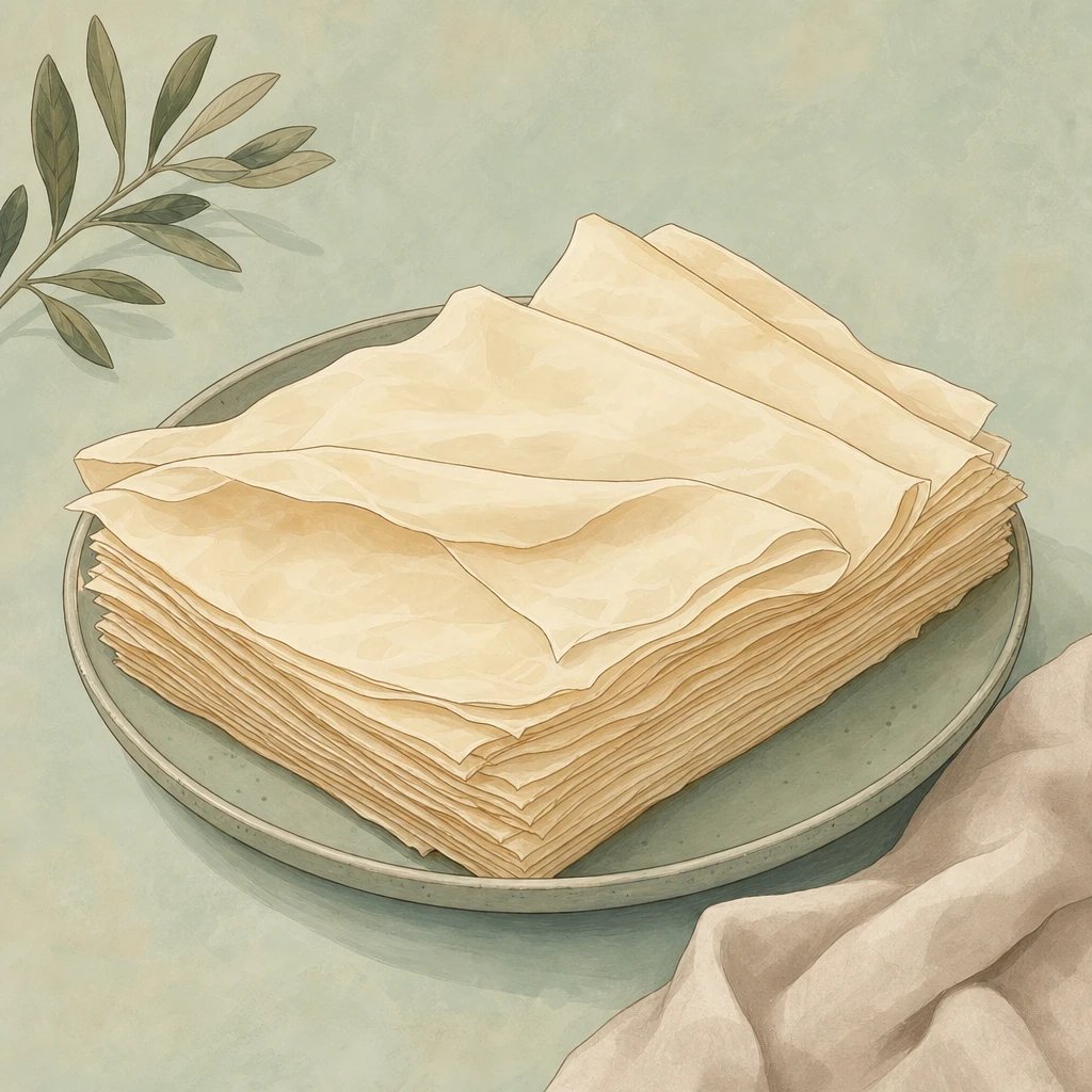 Picture of Phyllo Pastry note