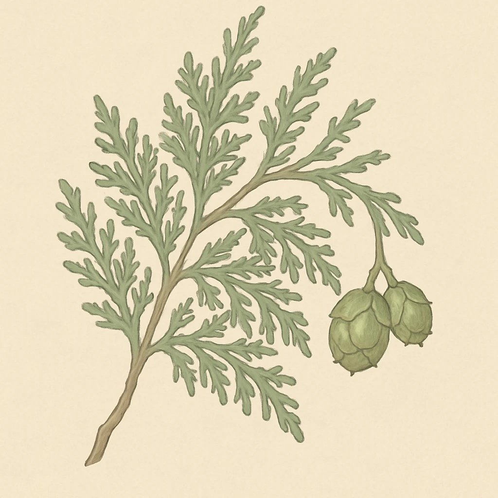 Picture of Nootka Cypress note