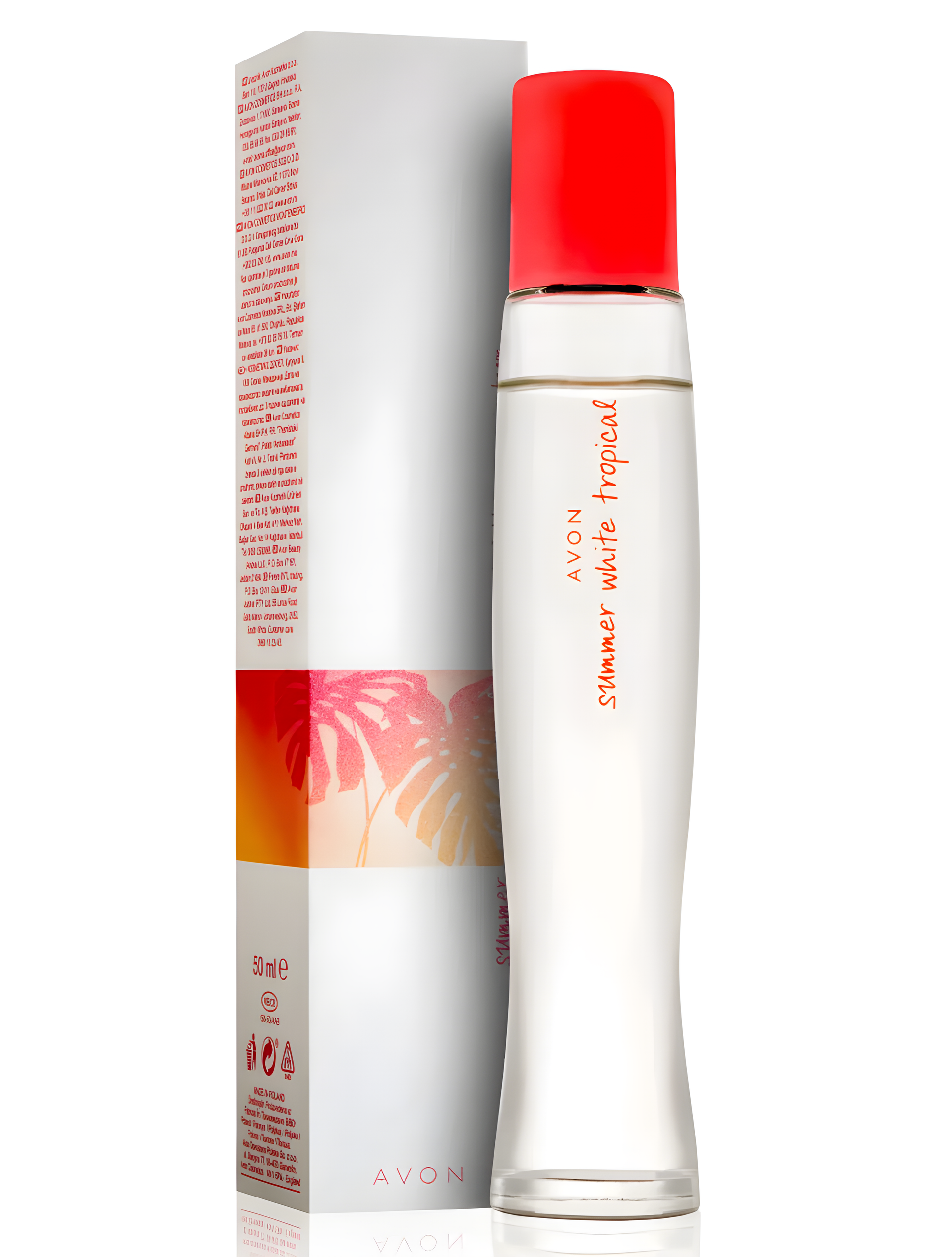 Summer White Tropical by Avon perfume bottle