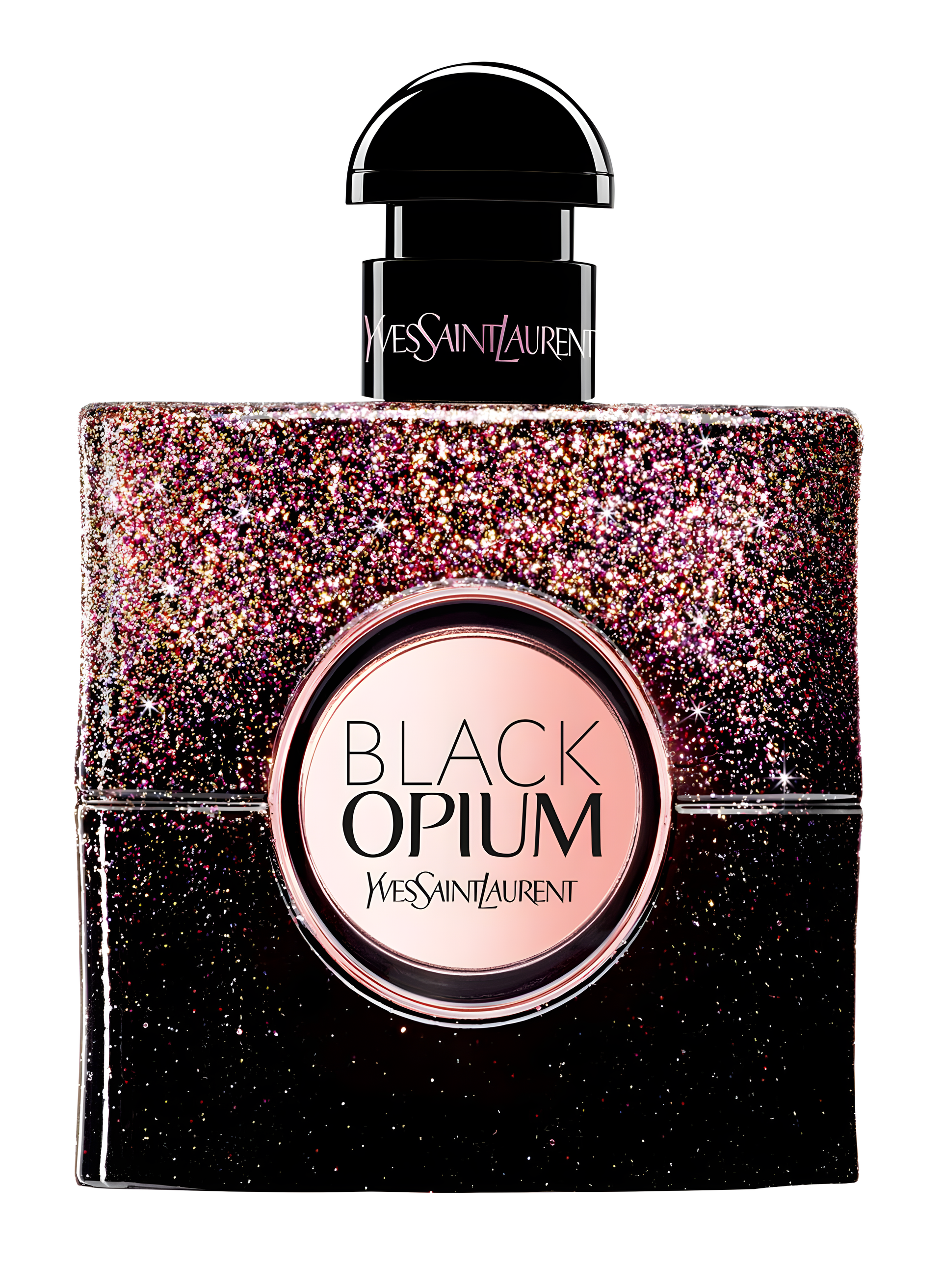 Black Opium Dazzling Lights Edition by Yves Saint Laurent perfume bottle