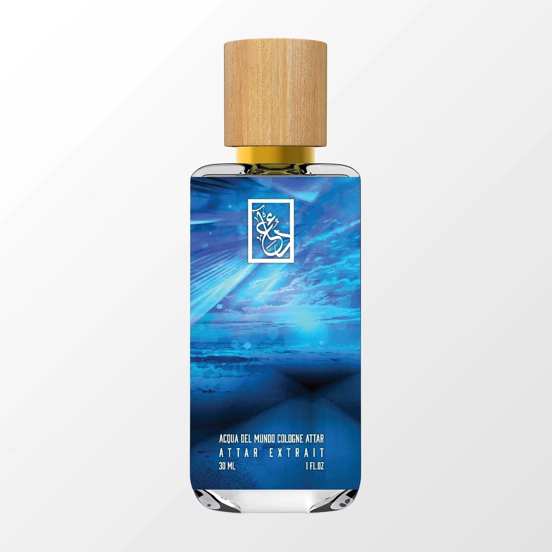 Acqua Del Mundo Cologne Attar by The Dua Brand perfume bottle