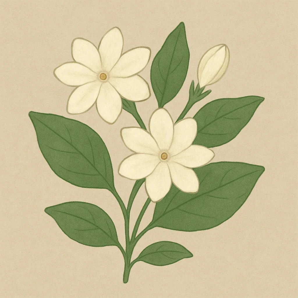 Picture of Jasmine Sambac note
