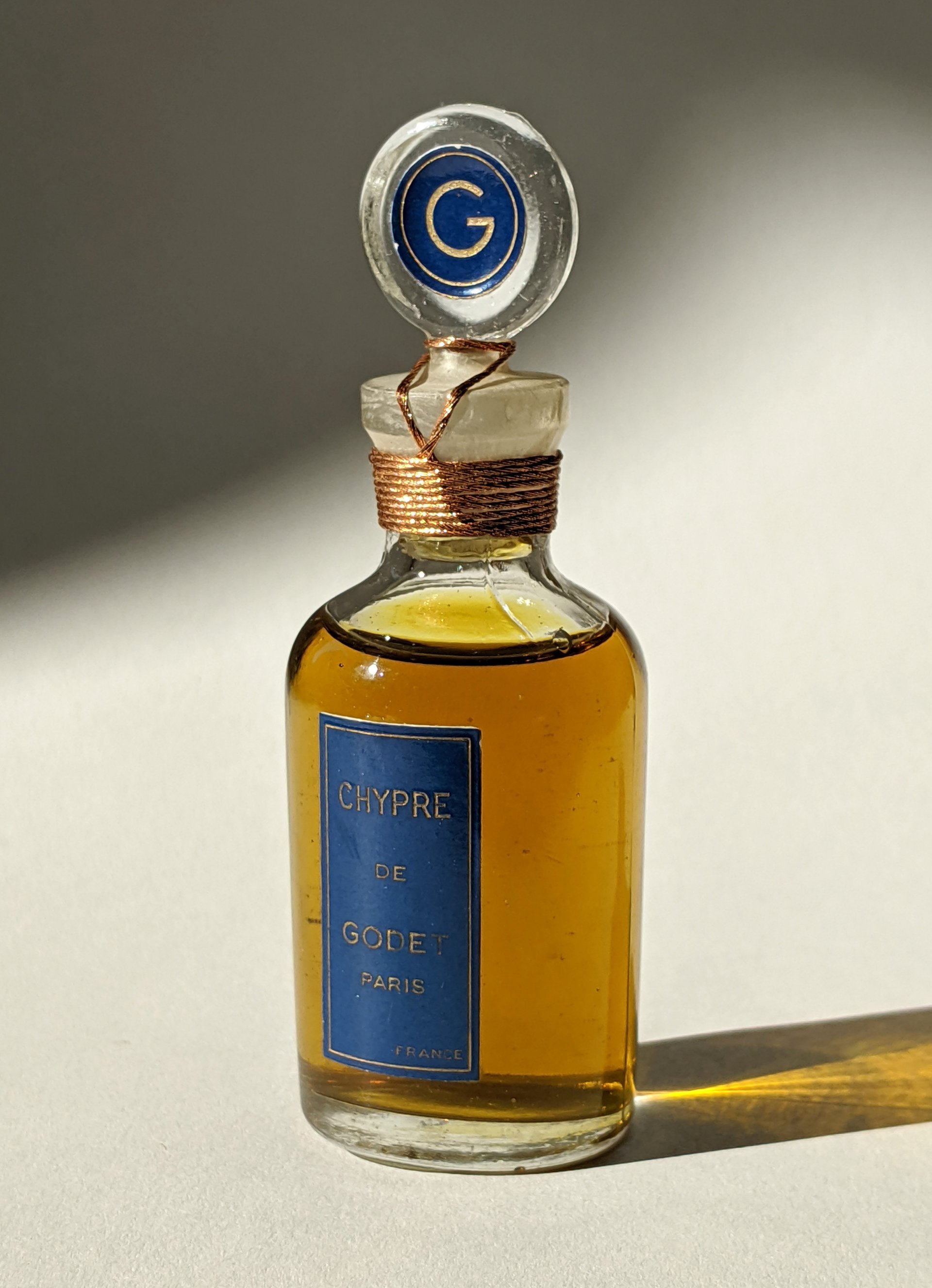 Chypre (1908) by Godet perfume bottle