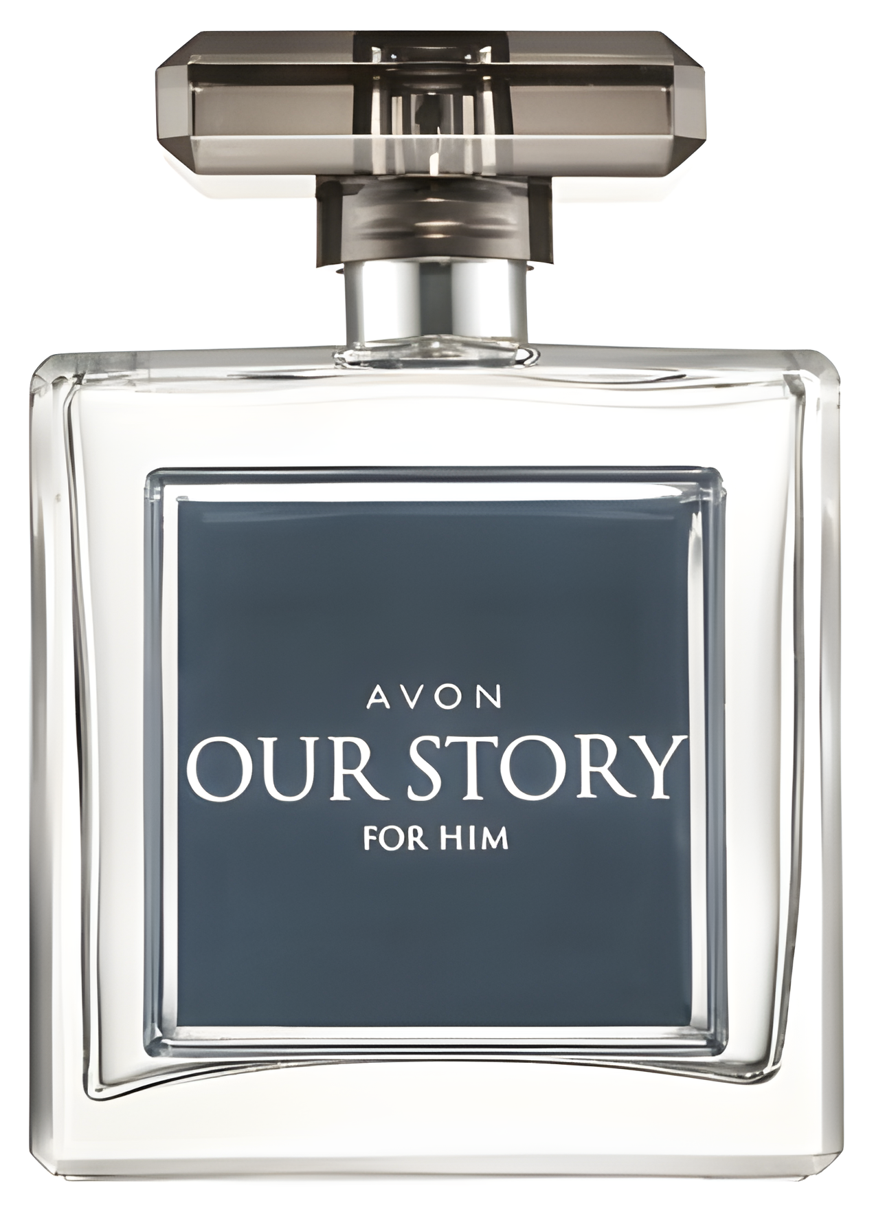 Our Story for Him by Avon perfume bottle