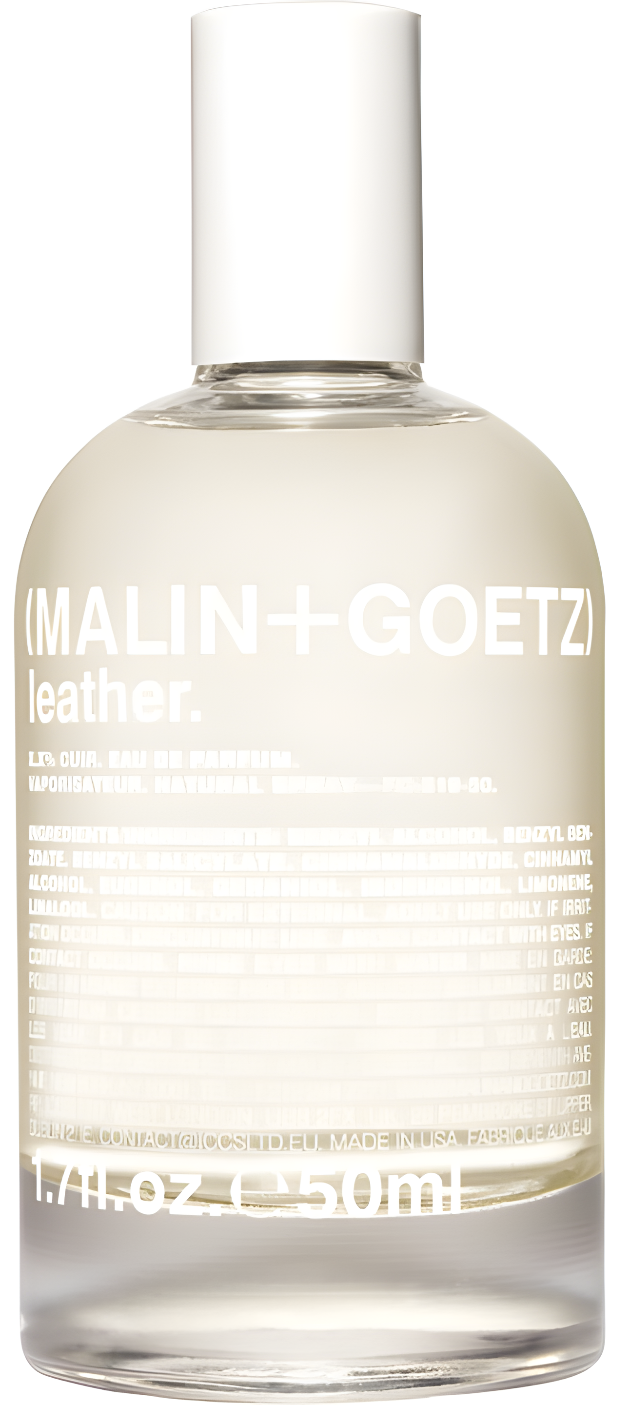 Leather by Malin+Goetz perfume bottle