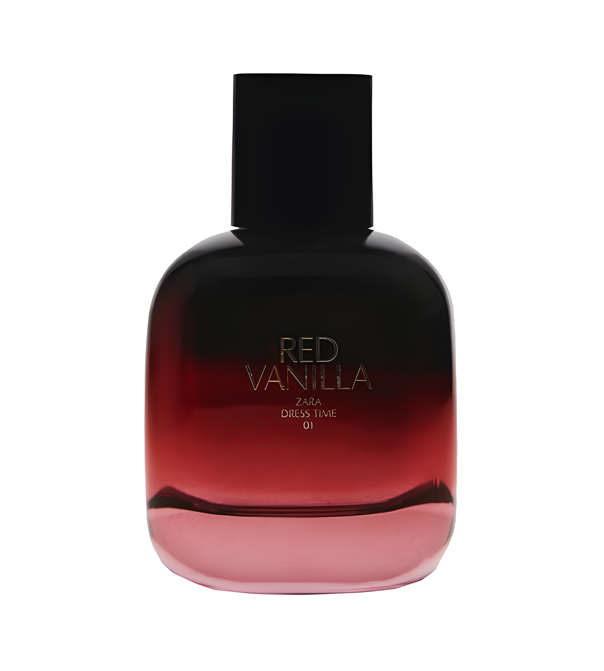 01 Red Vanilla by Zara perfume bottle