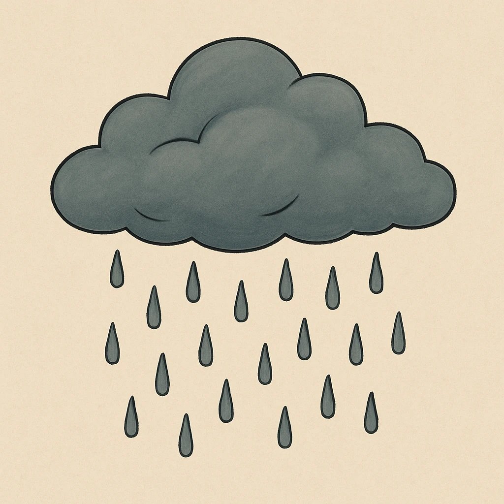 Picture of Rain Notes note