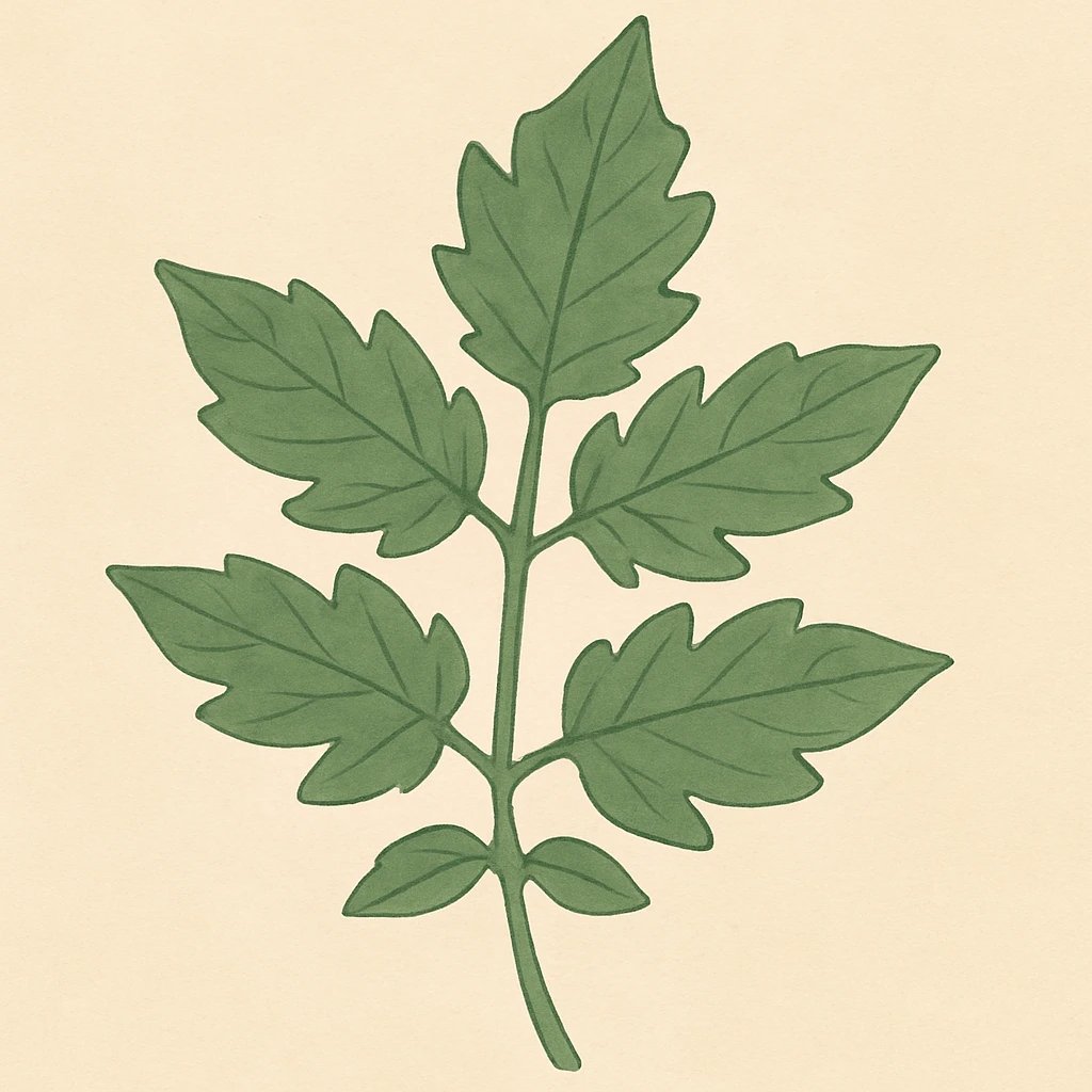 Picture of Tomato Leaf note