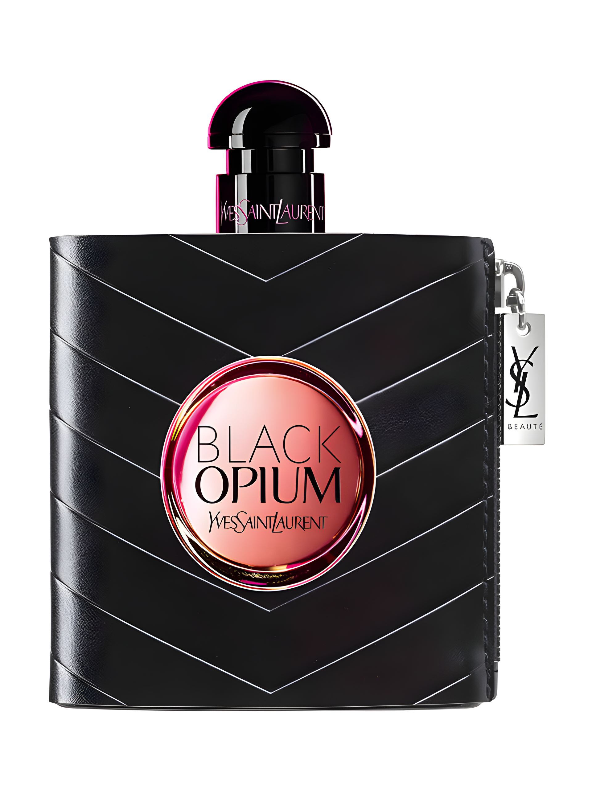 Black Opium Make It Yours Fragrance Jacket Collection by Yves Saint Laurent perfume bottle