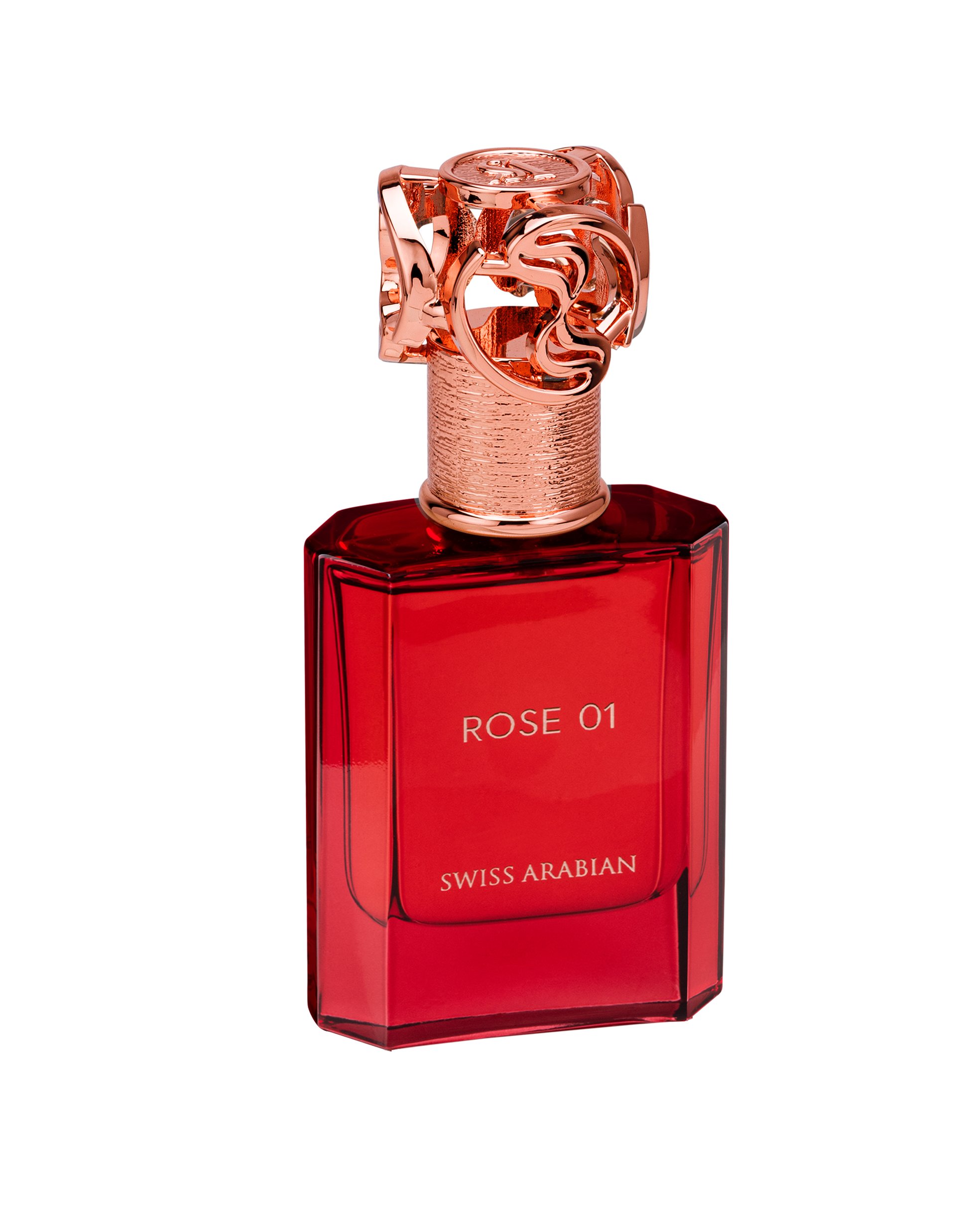 Rose 01 by Swiss Arabian perfume bottle