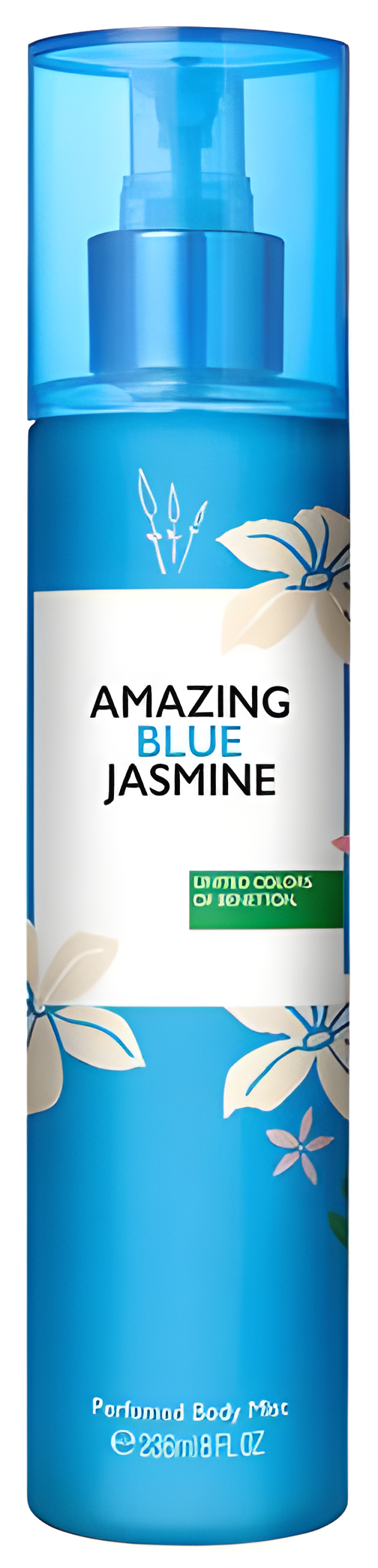 Amazing Blue Jasmine by Benetton perfume bottle