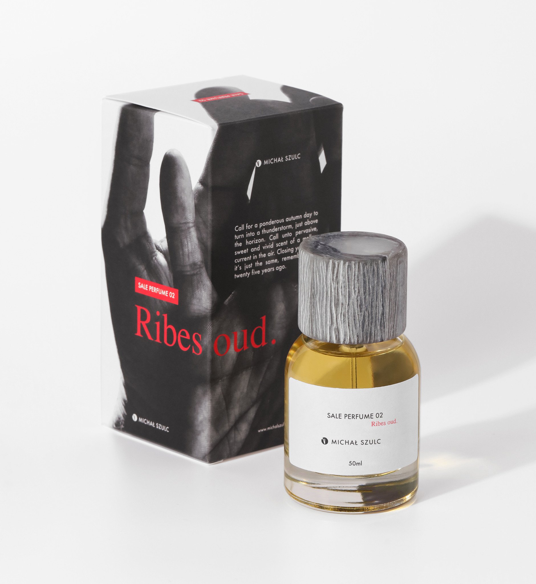 Sale Perfume 02. Ribes Oud. by Michal Szulc perfume bottle