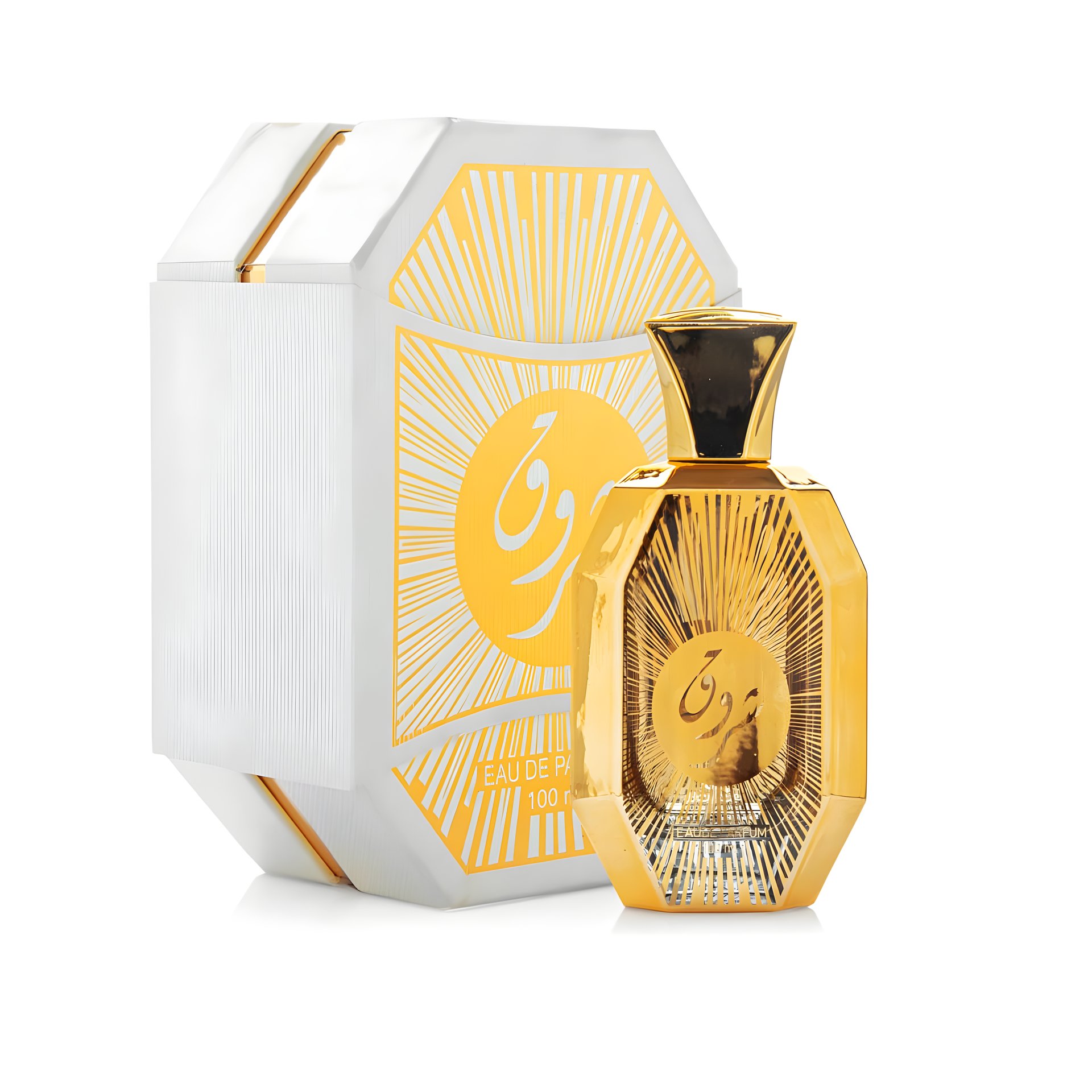 Shrouq Gold Perfume by Banafa for Oud perfume bottle