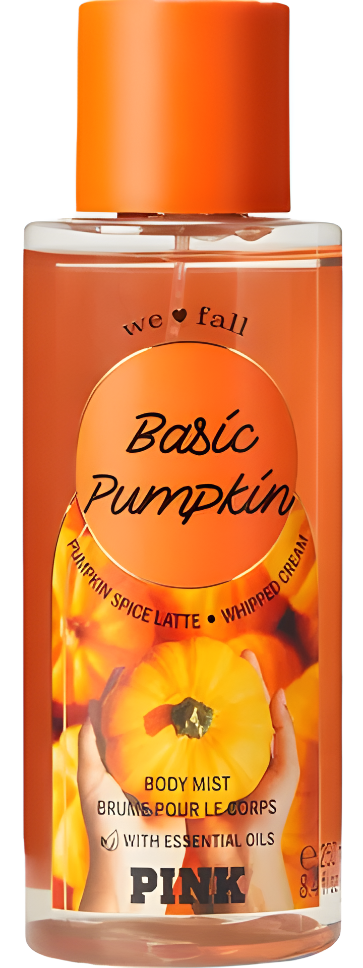 Pink Basic Pumpkin by Victoria's Secret perfume bottle