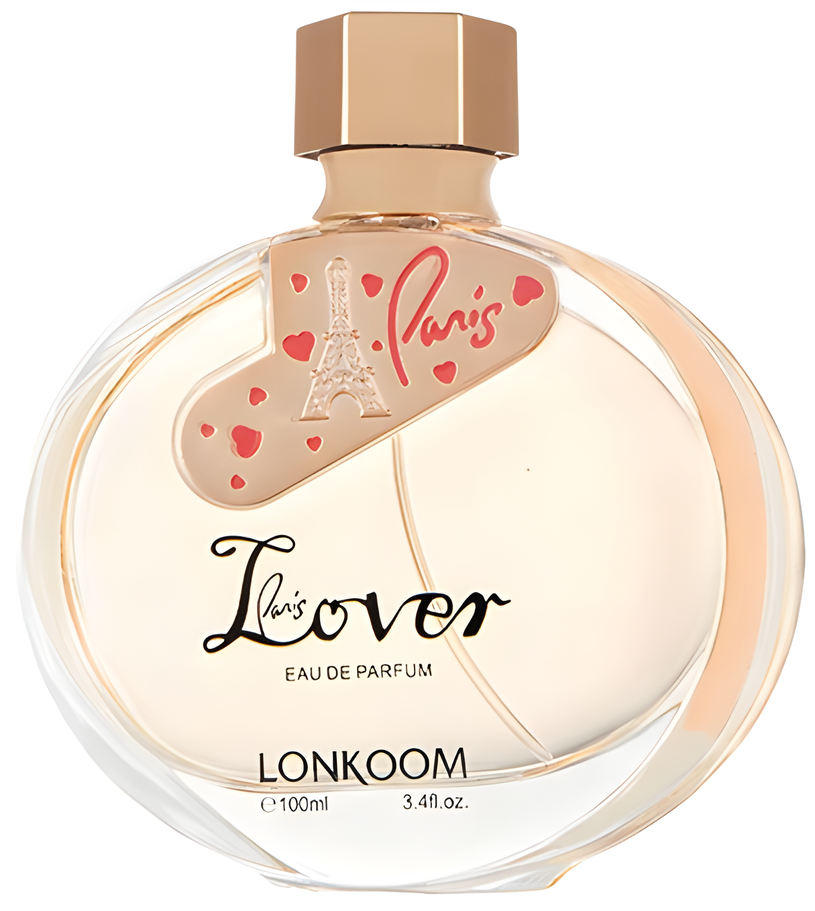 Paris Lover Yellow by Lonkoom Parfum perfume bottle