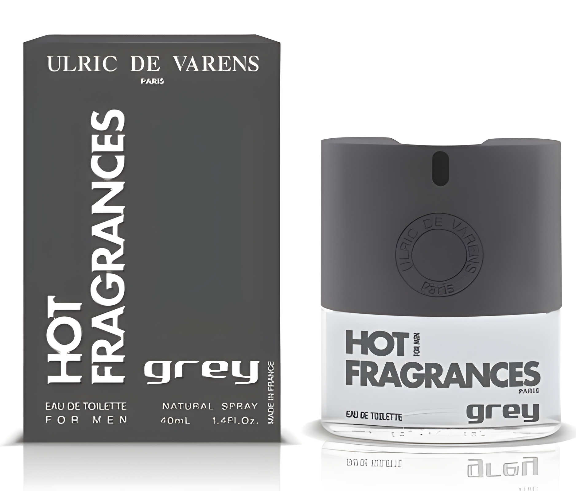 Hot! Fragrances Grey by Ulric de Varens perfume bottle