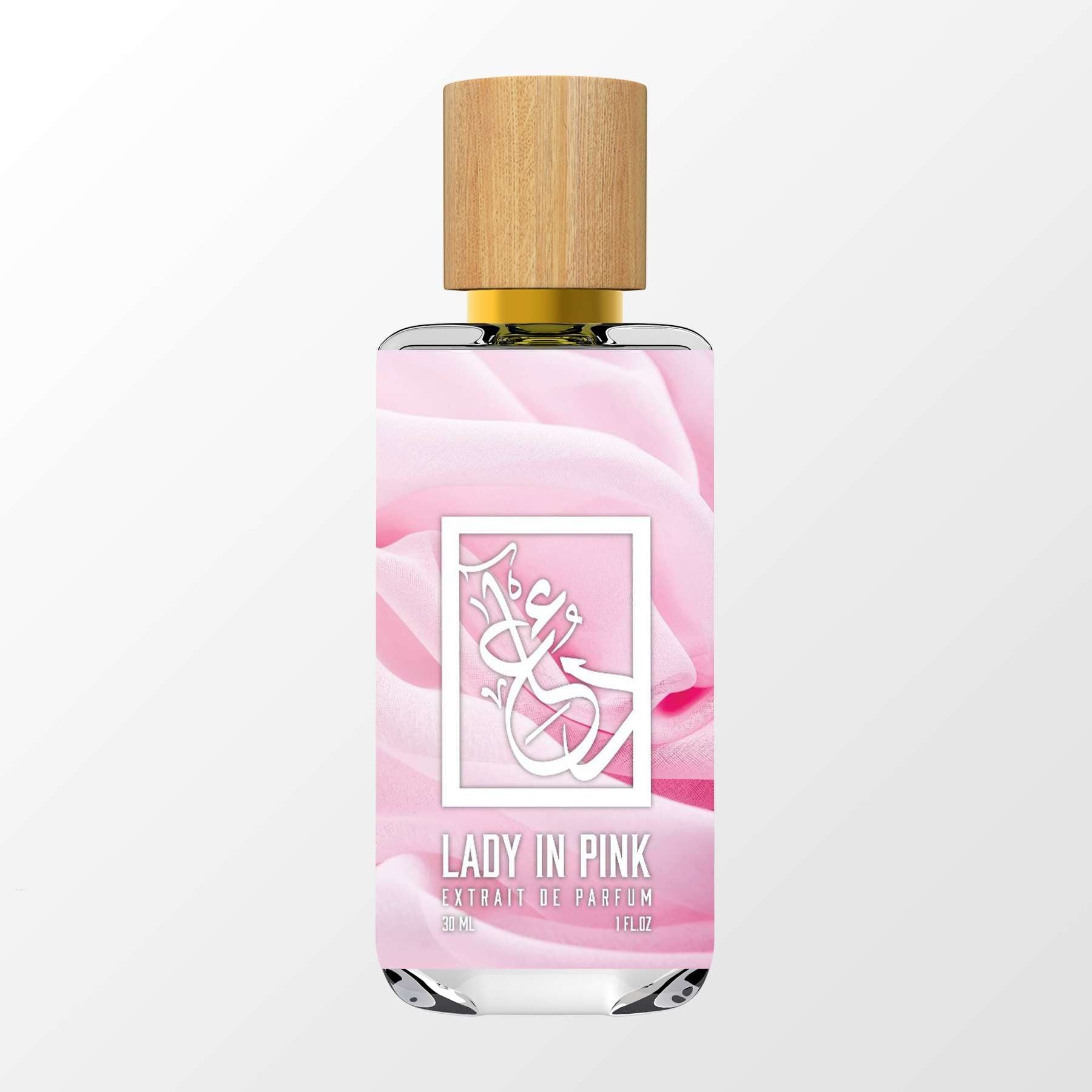 Lady in Pink by The Dua Brand perfume bottle