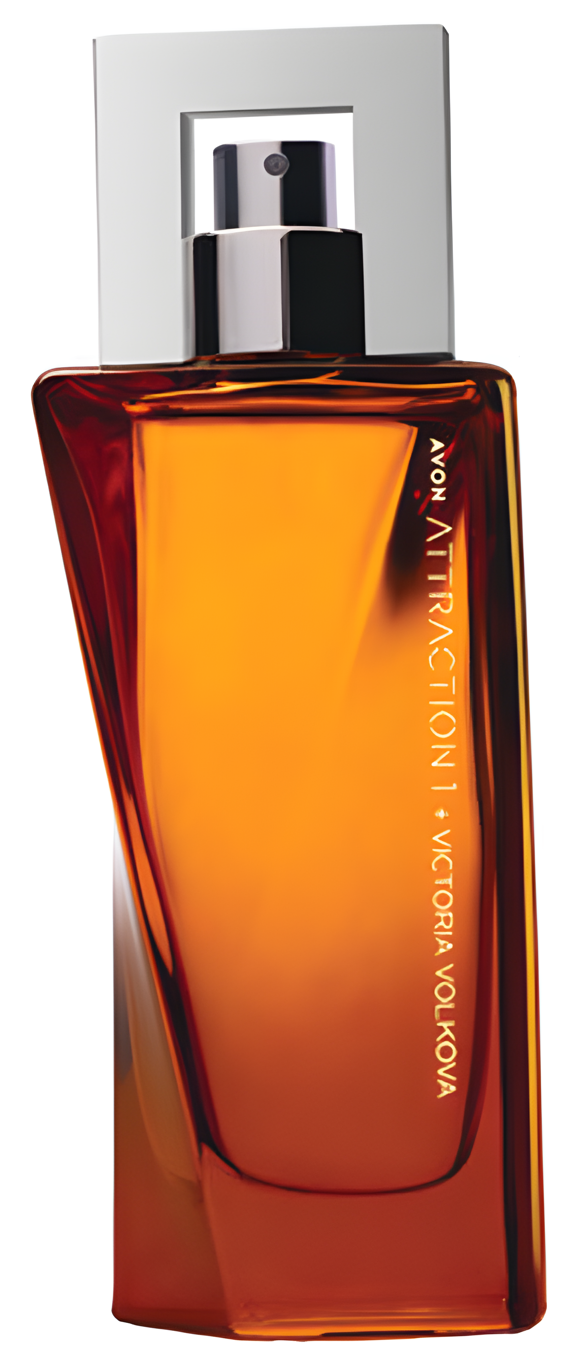Attraction 1 + Victoria Volkova by Avon perfume bottle