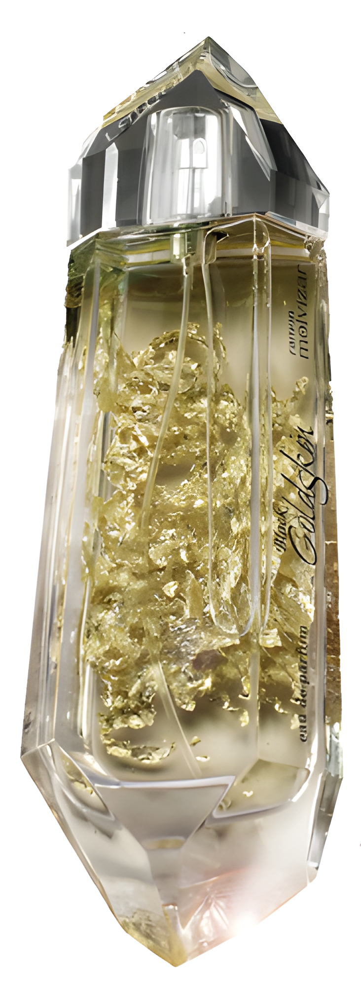Black Goldskin by Ramon Molvizar perfume bottle