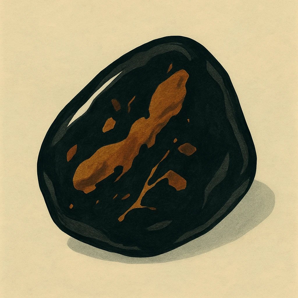 Picture of Black Amber note