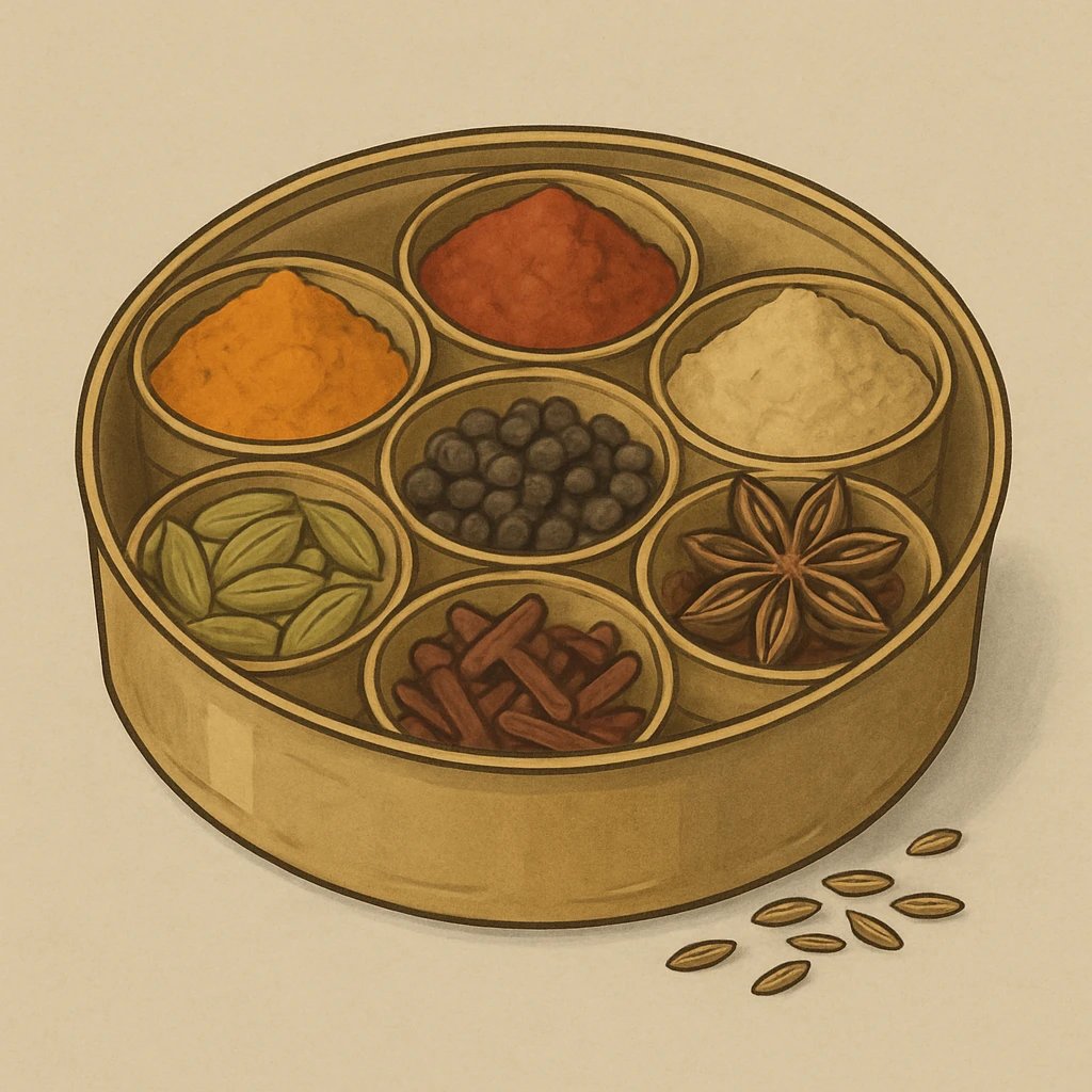 Picture of Indian Spices note