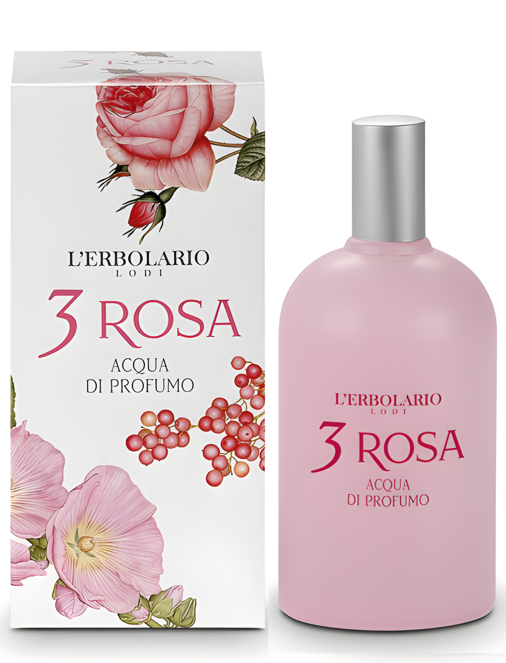 3 Rosa by L'Erbolario perfume bottle