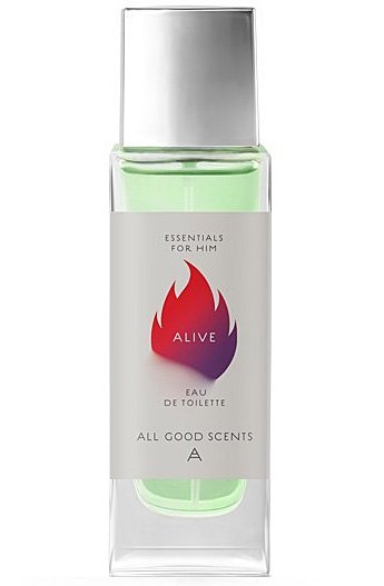 Alive by All Good Scents perfume bottle