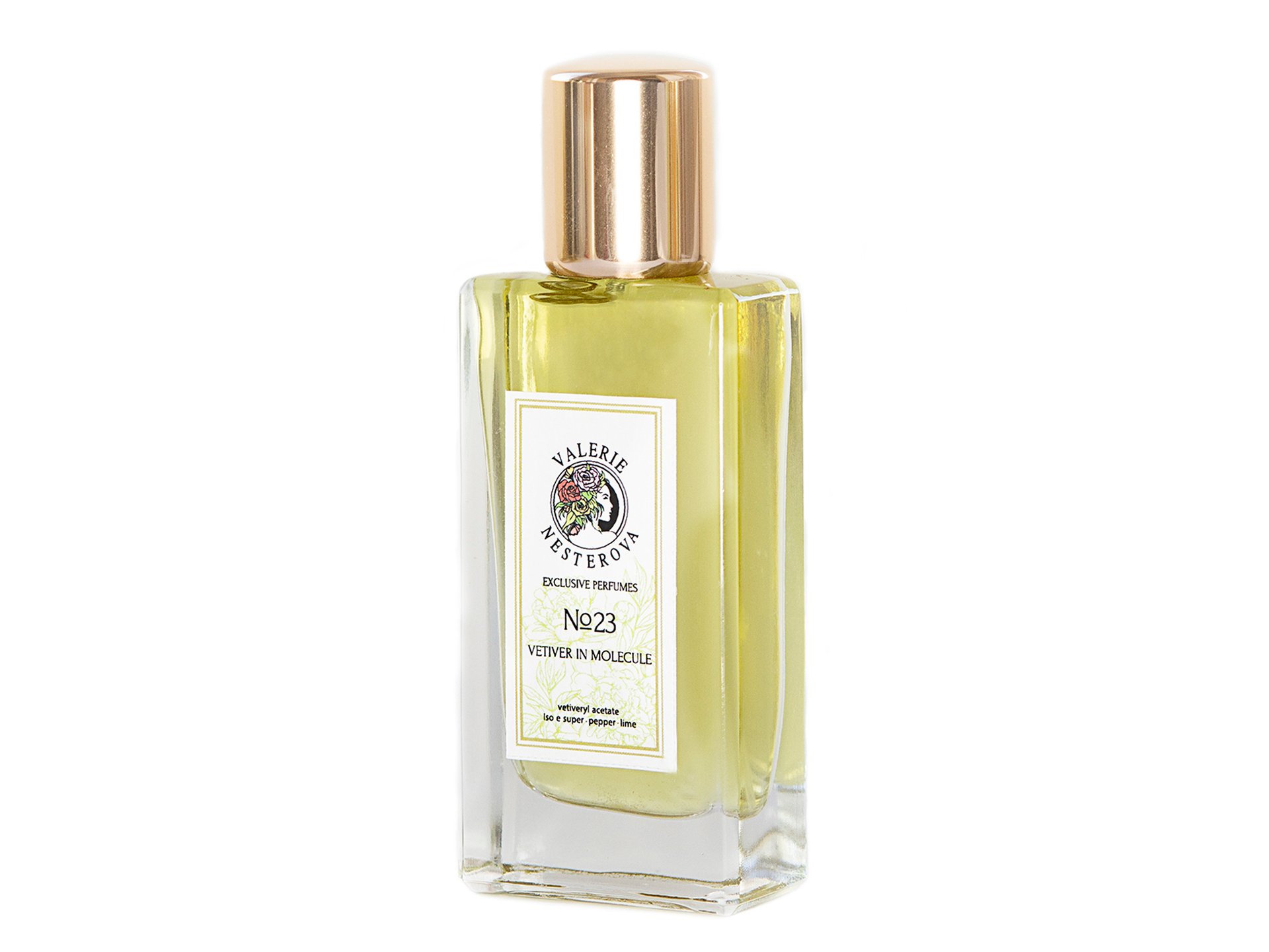 Exclusive №23 - VETIVER IN MOLECULE by Valerie Nesterova Exclusive Perfumes perfume bottle