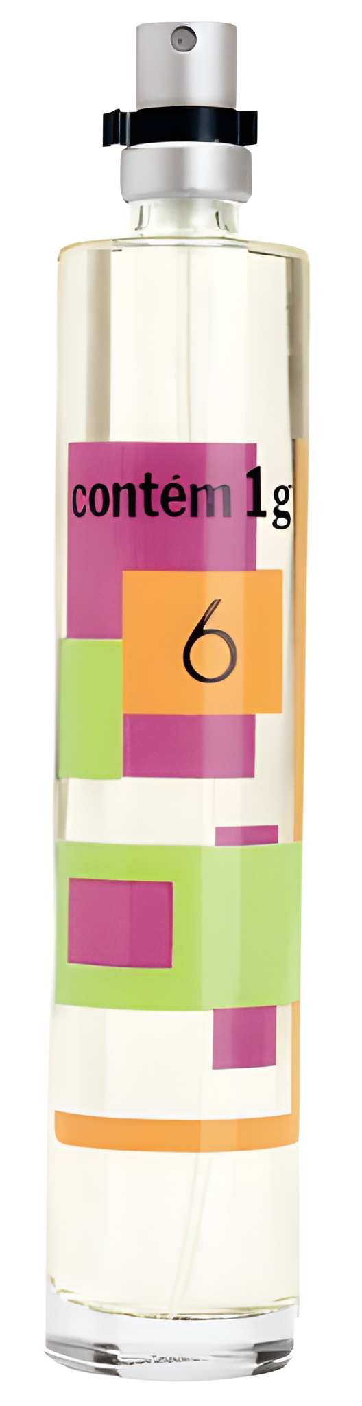 6 by Contém 1g perfume bottle