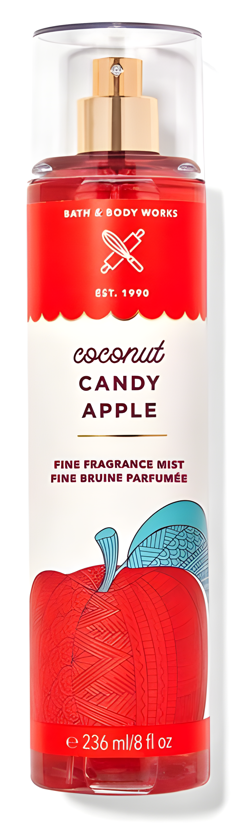 Coconut Candy Apple by Bath & Body Works perfume bottle