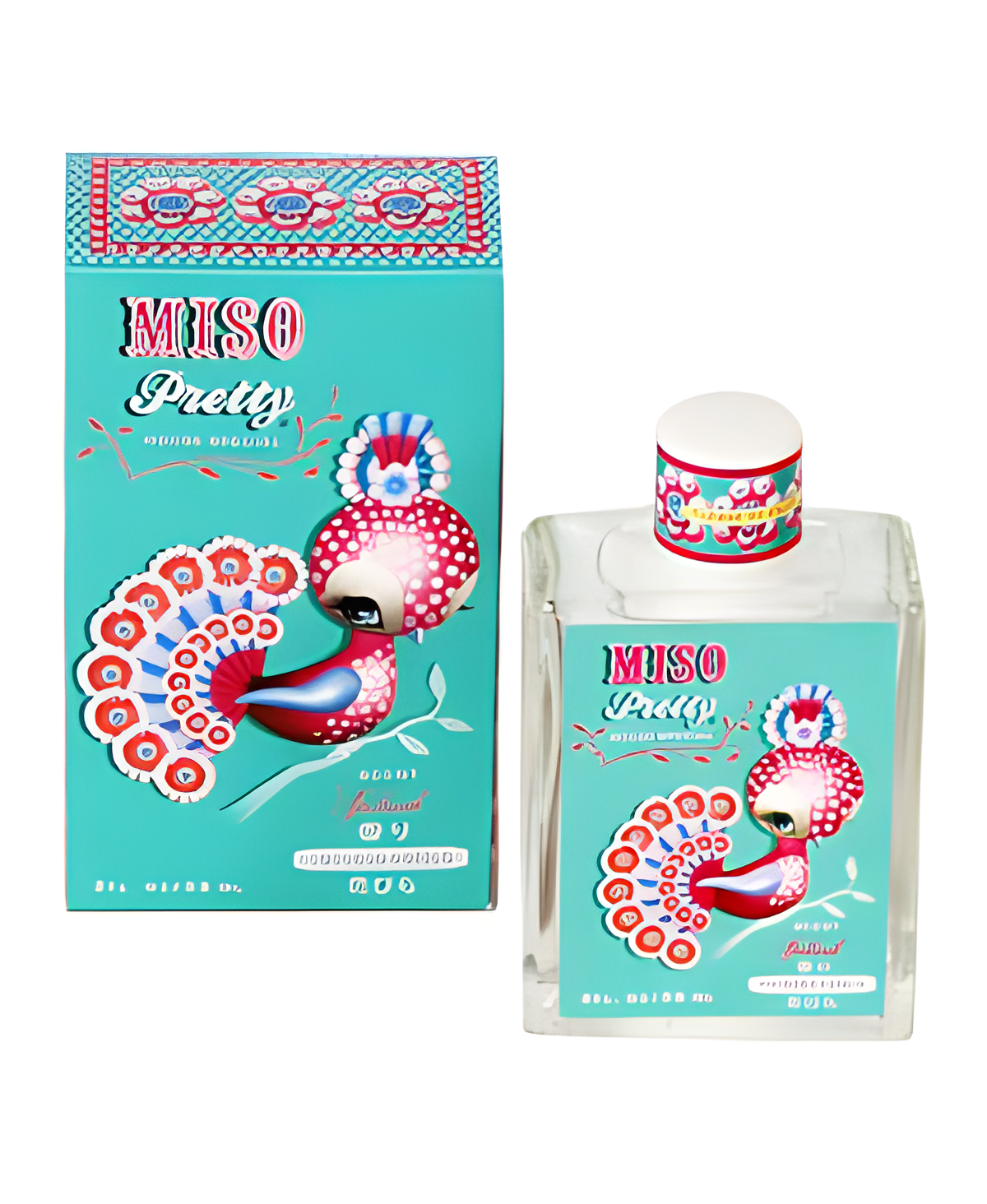 Miso Pretty Crushed Petals by Blue Q perfume bottle