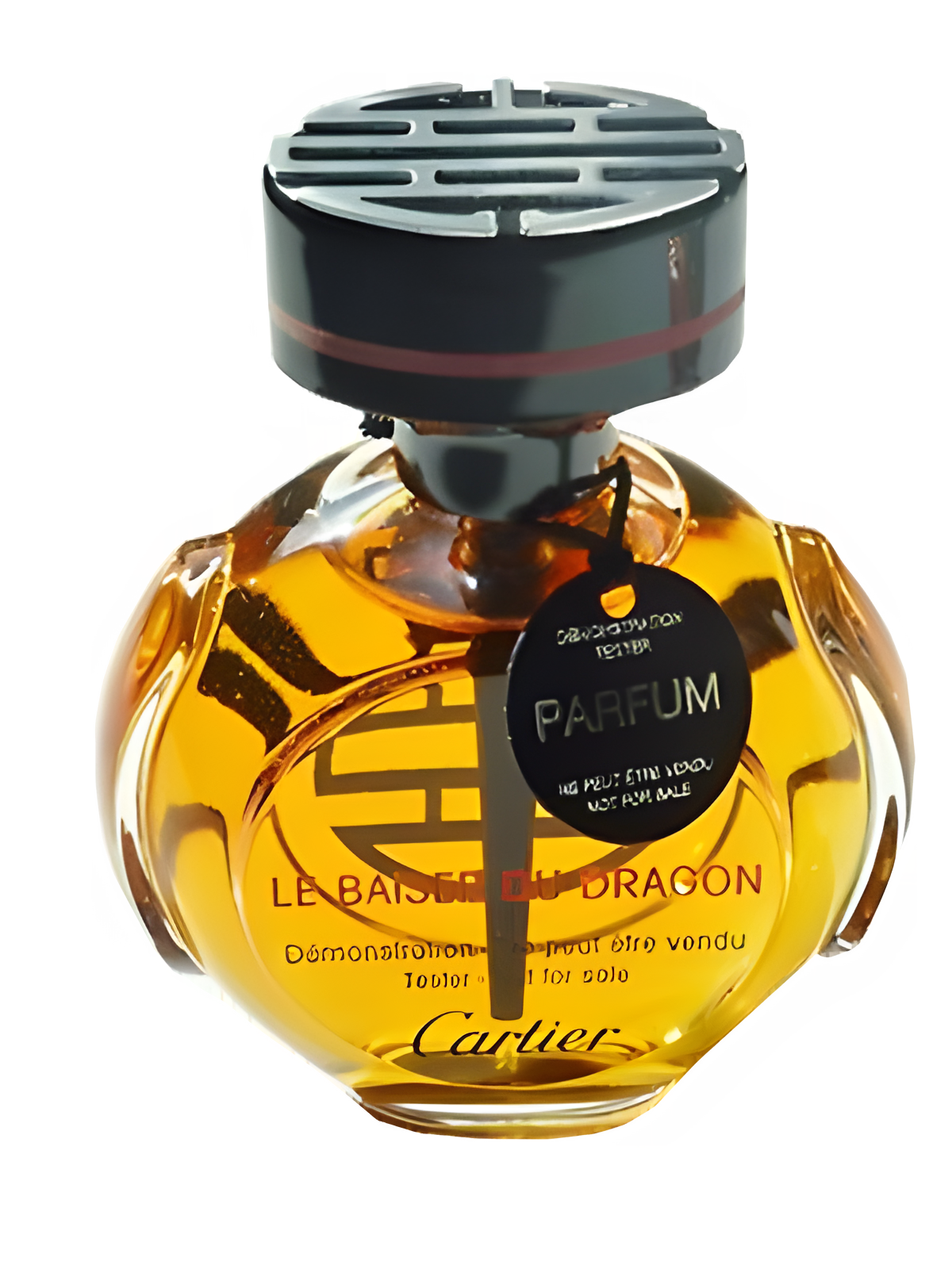 Le Baiser Du Dragon Parfum by Cartier perfume bottle