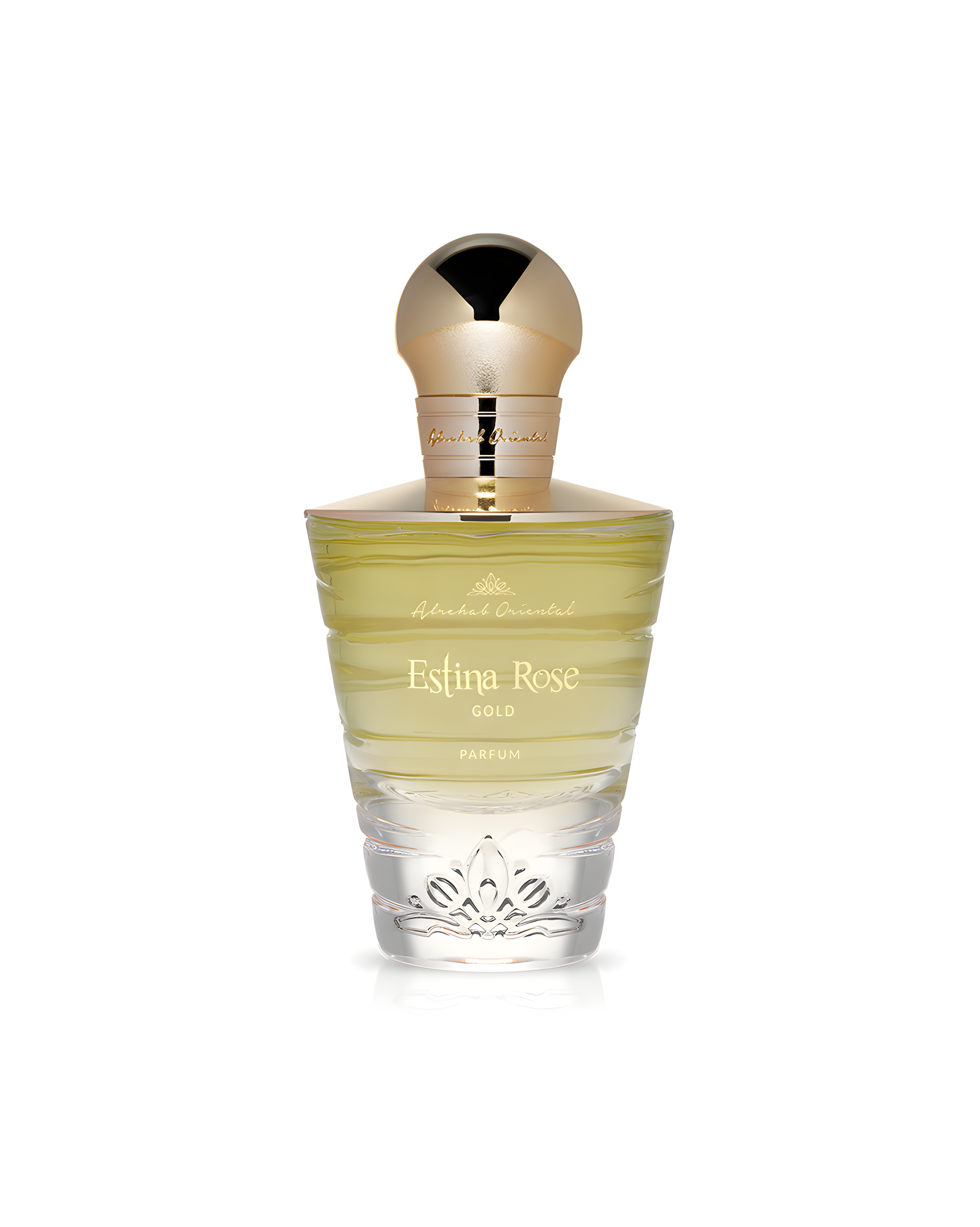 ESTINA ROSE GOLD by Alrehab Oriental perfume bottle