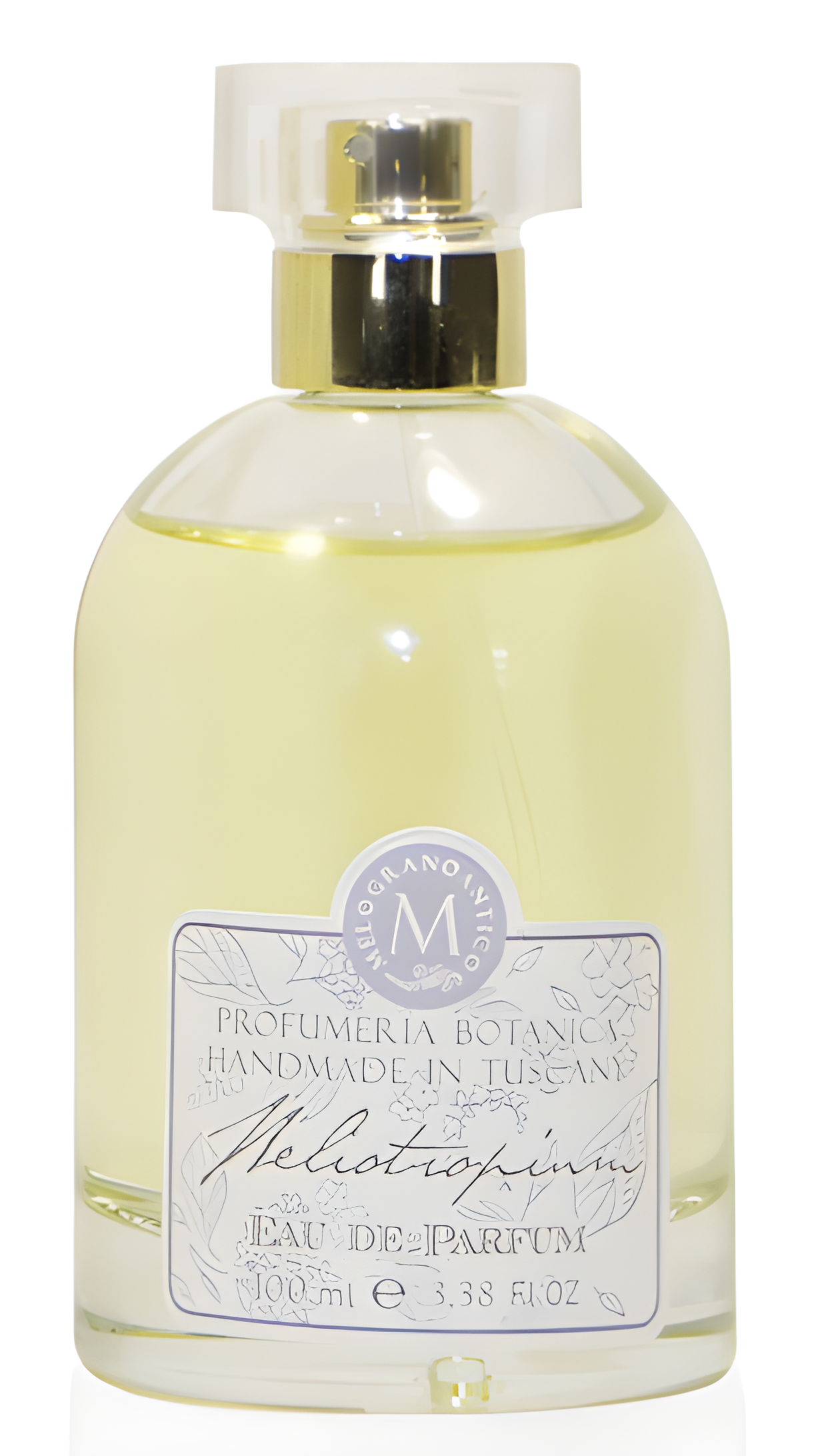 Heliotropium by Melogranoantico Profumeria Botanica perfume bottle