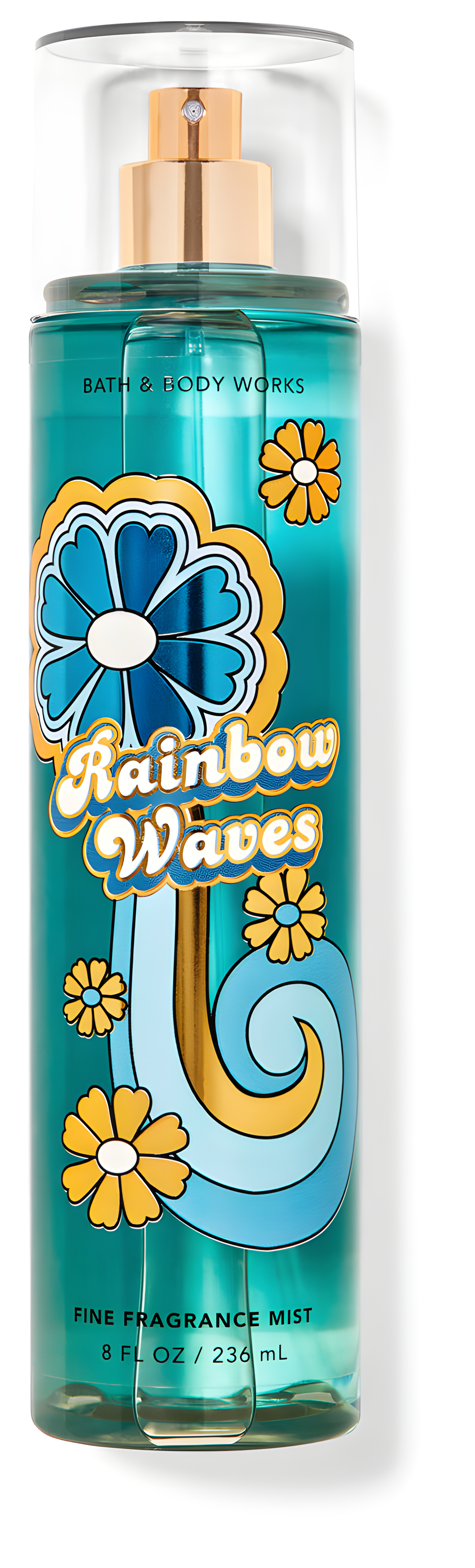 Rainbow Waves by Bath & Body Works perfume bottle