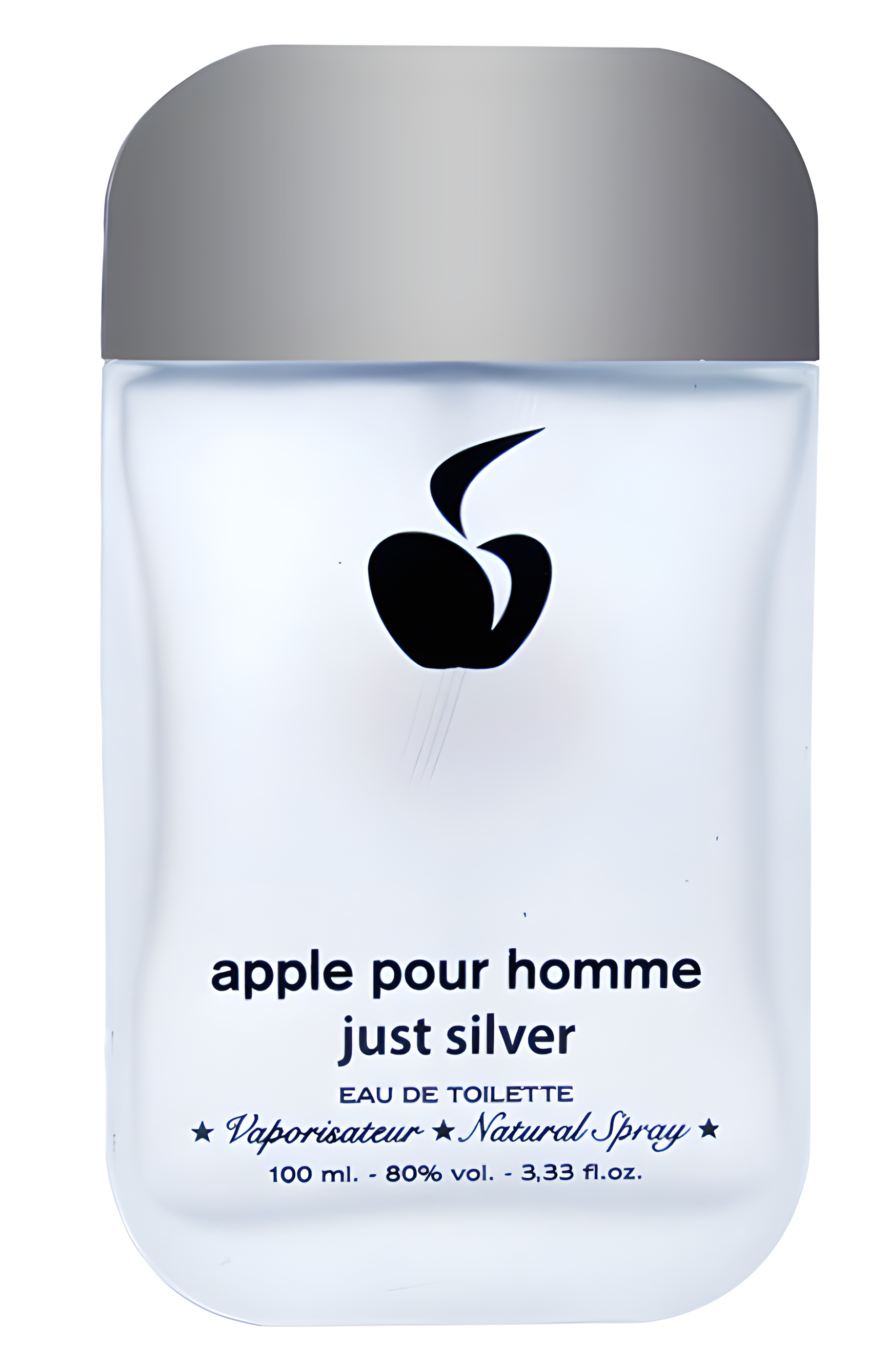 Apple Just Silver by Apple Parfums perfume bottle