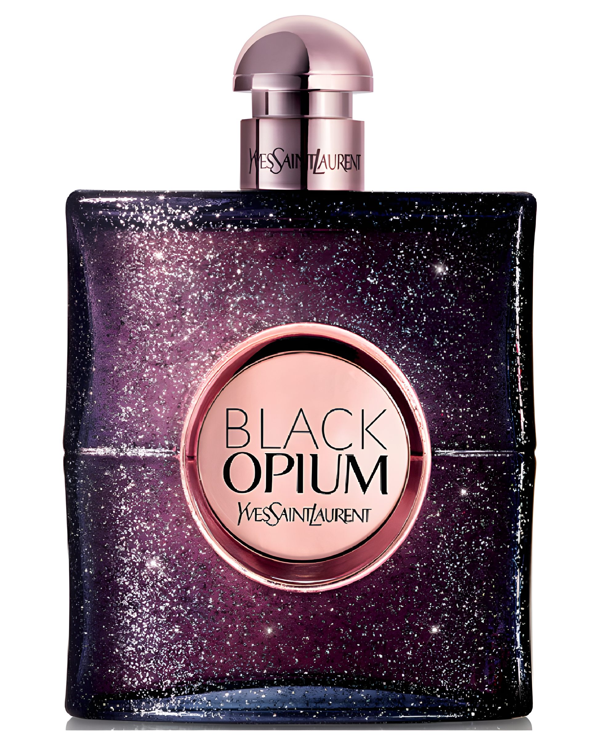 Black Opium Nuit Blanche by Yves Saint Laurent perfume bottle