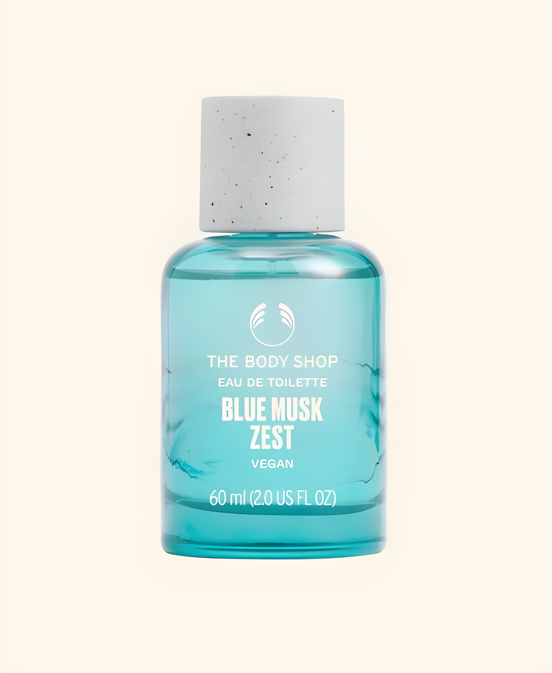 Blue Musk Zest by The Body Shop perfume bottle