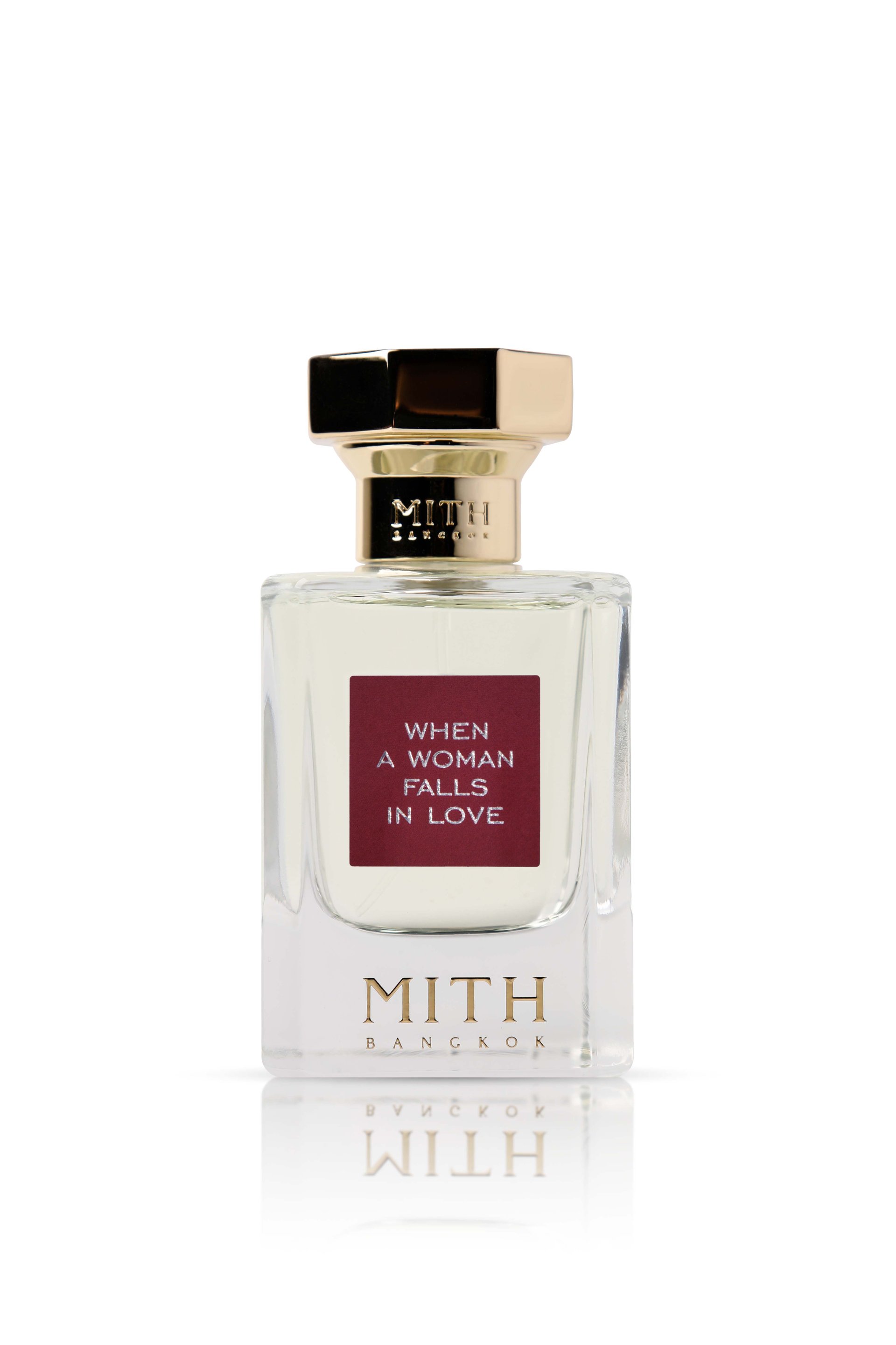 When a Woman Falls in Love by Mith perfume bottle