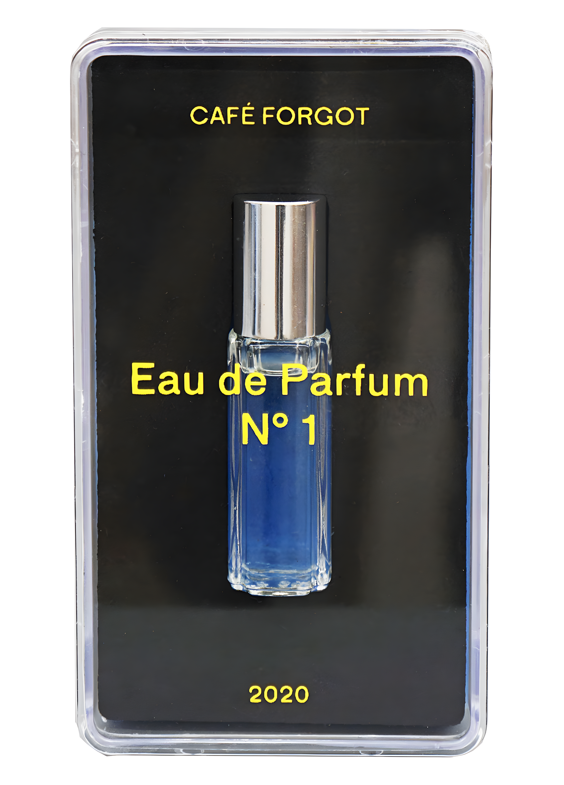 Eau de Parfum No 1. by Café Forgot perfume bottle