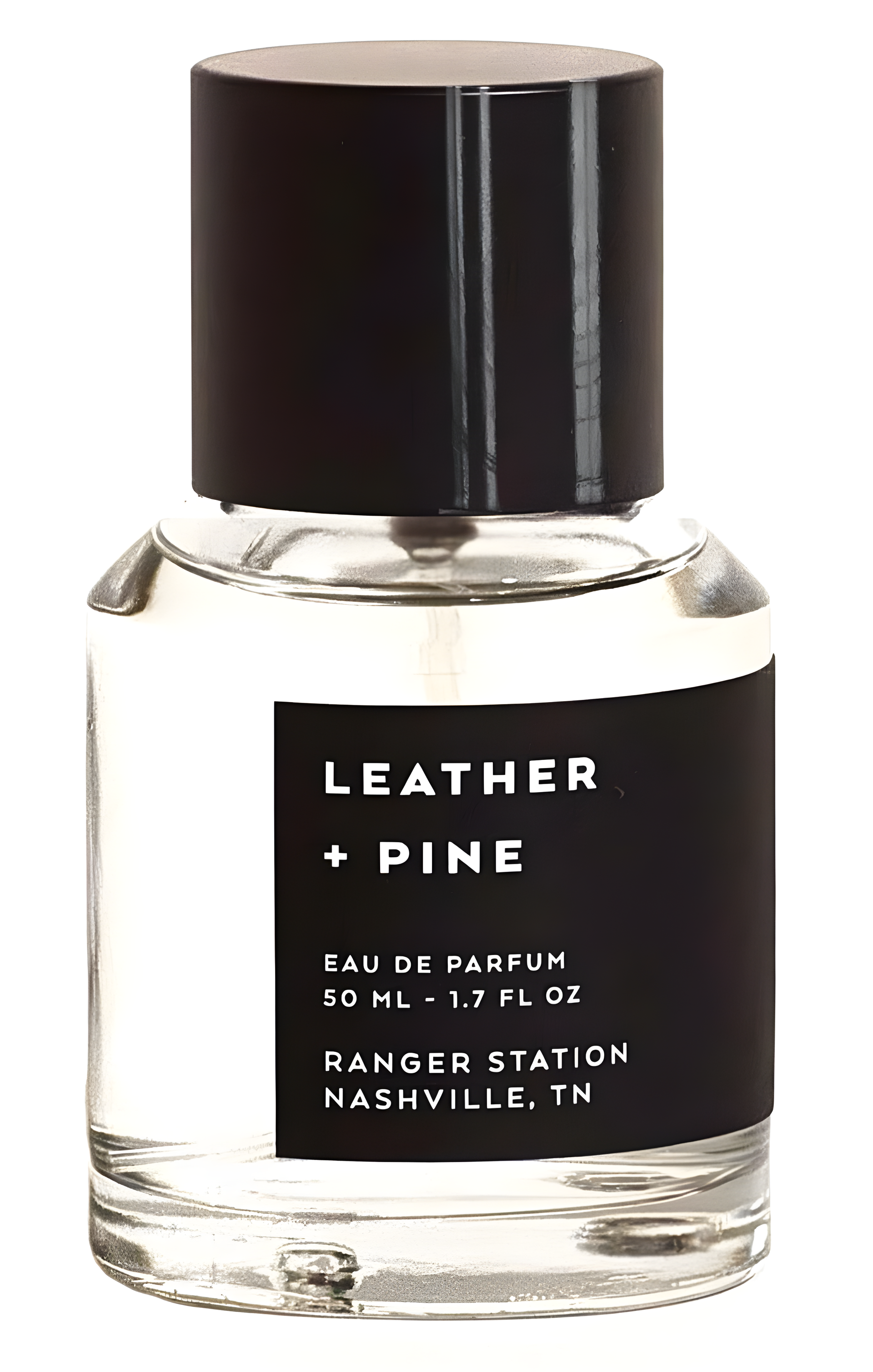 Leather + Pine by Ranger Station perfume bottle