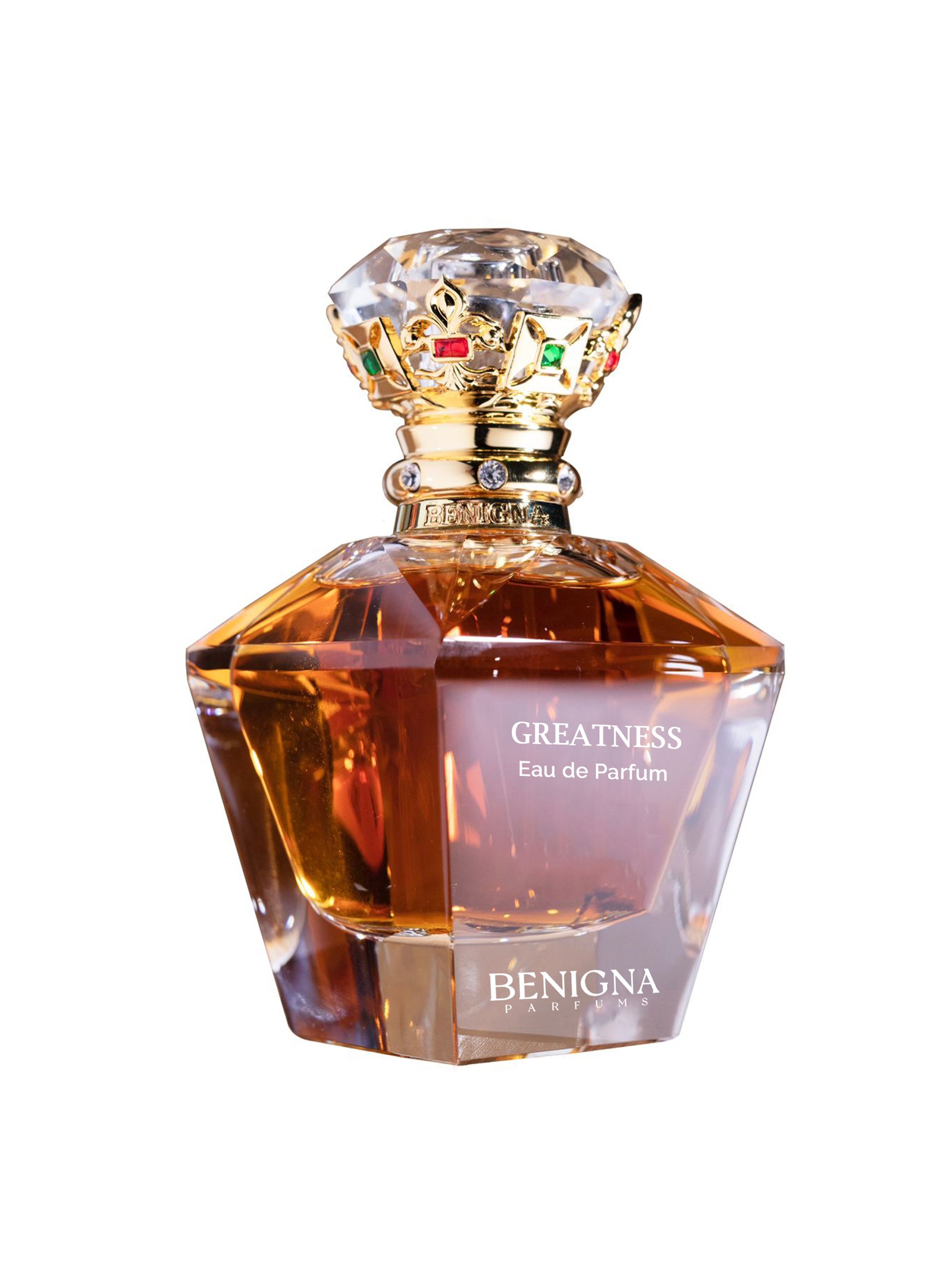 Greatness by Benigna Parfums perfume bottle