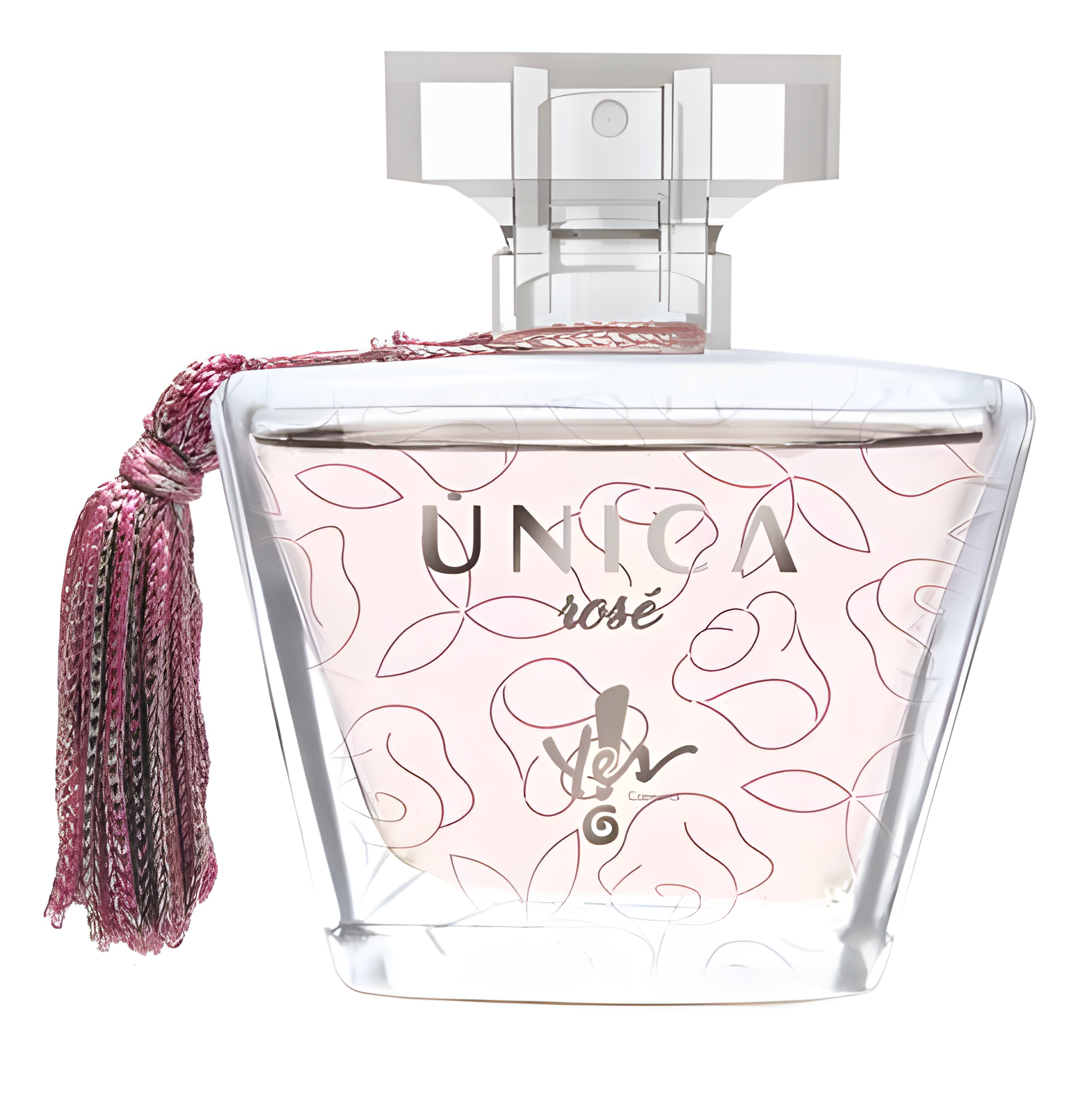 Única Rosé by Yes! Cosmetics perfume bottle